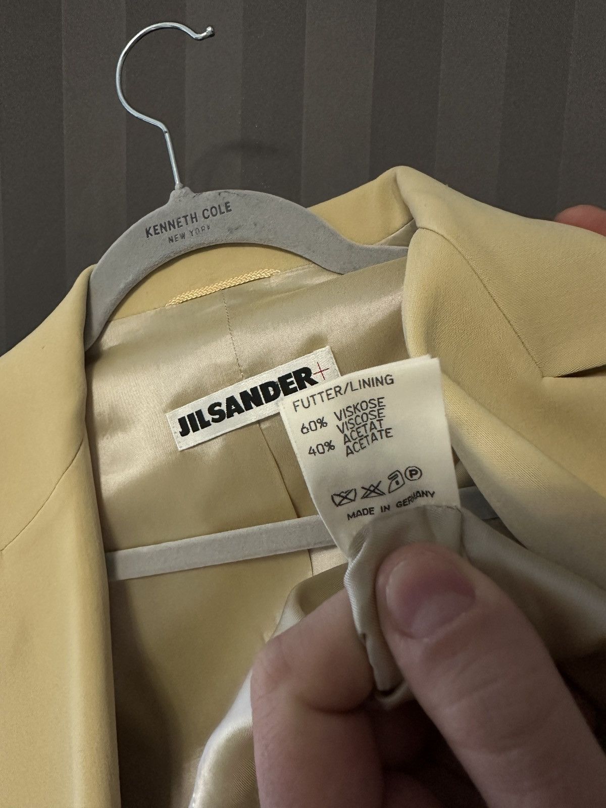 Jil Sander Archive Jil Sander Vintage Skirt Suit Blazer Mini Skirt Set Size L / US 10 / IT 46 - 9 Thumbnail