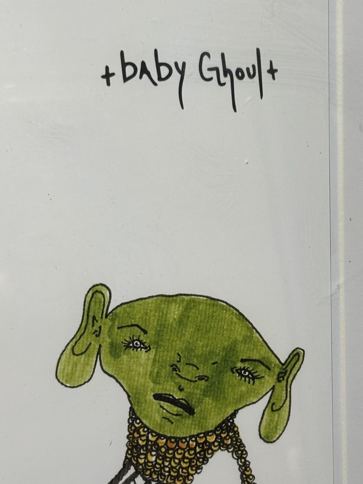 Chrome Hearts • Chrome Hearts • 🧡 Baby Ghoul 💚 Framed Poster Size ONE SIZE - 6 Thumbnail