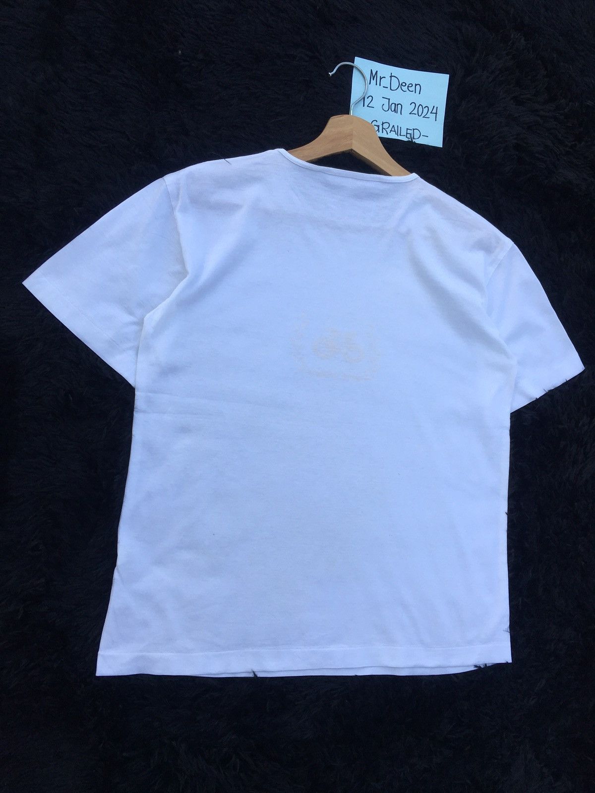 Christian Dior Monsieur Rare Vintage Christian Dior Spellout Tshirt Size M / US 6-8 / IT 42-44 - 16 Thumbnail