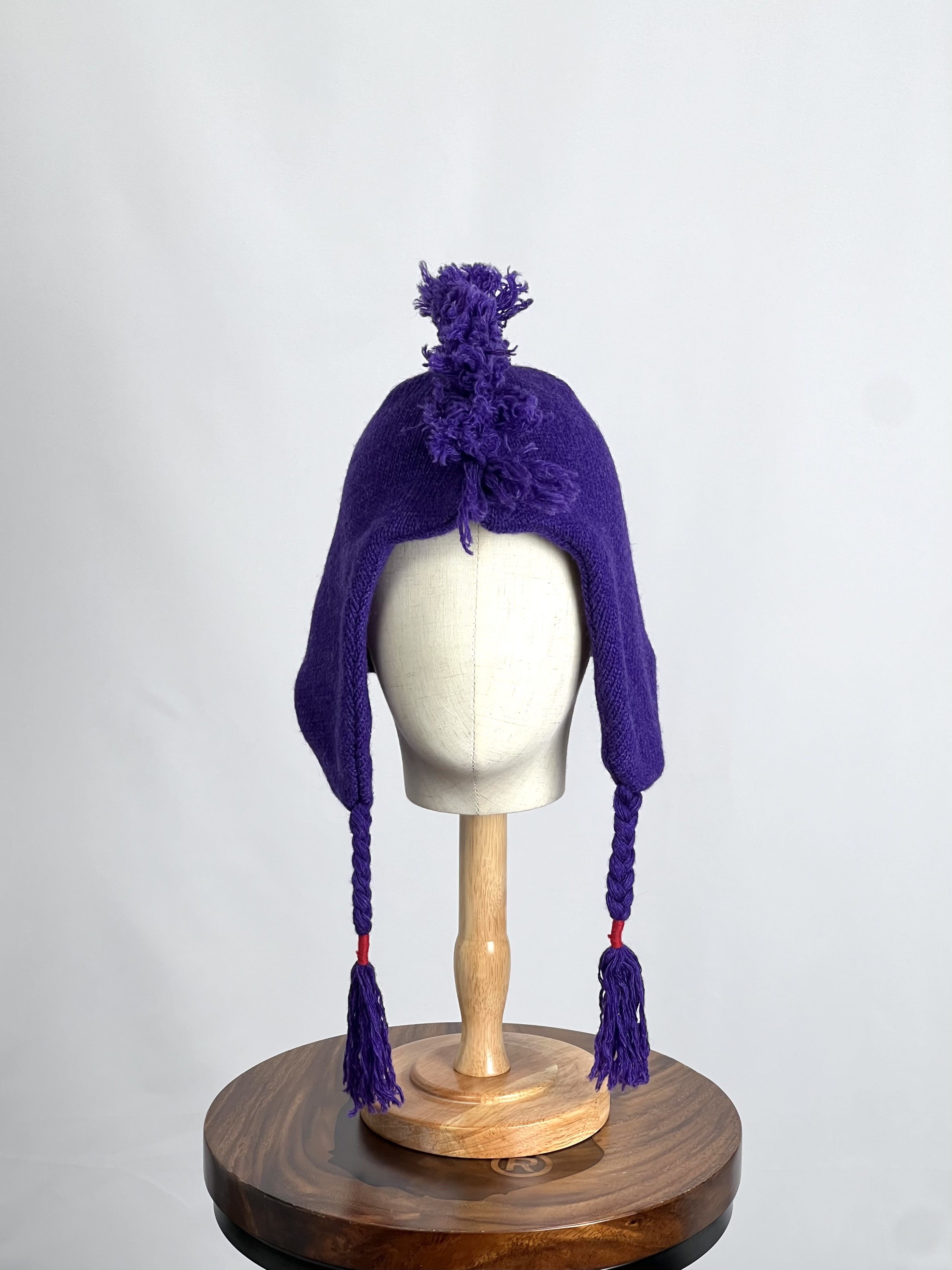 Brand New DAIRIKU Mochican Knit Cap Purple