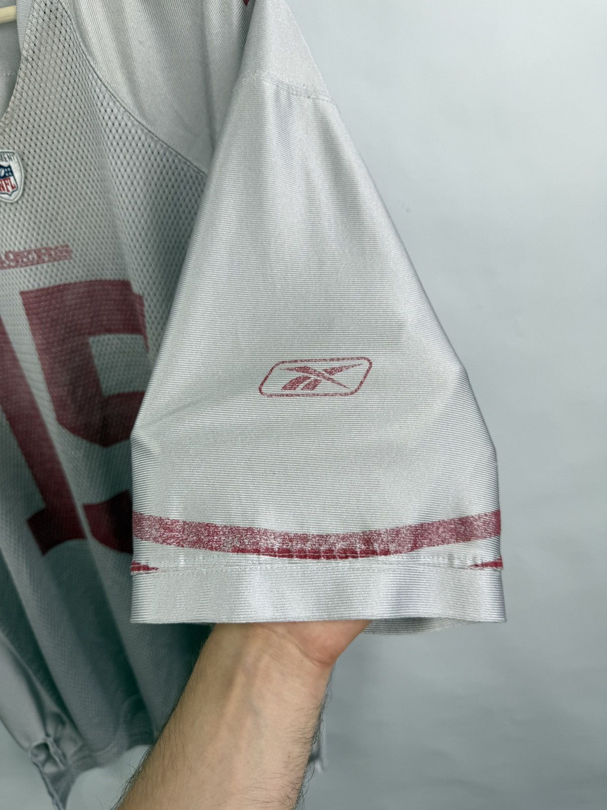 Reebok 🇺🇸 Vtg Reebok Michael Crabtree San Francisco 49ERS Football Size US XL / EU 56 / 4 - 6 Thumbnail