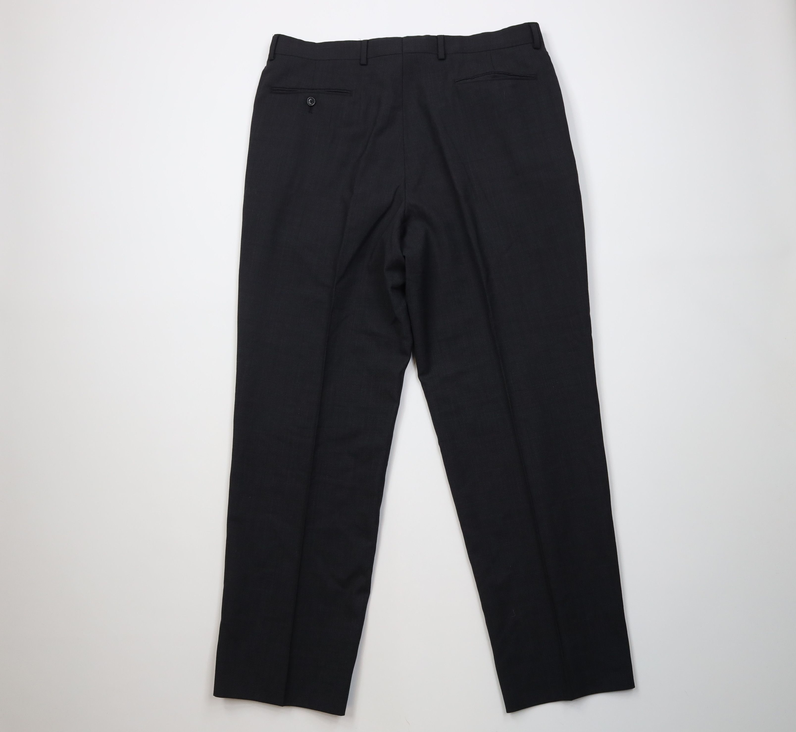 Vintage Vintage 90s Streetwear Wide Leg Chino Pants Charcoal Gray Size US 37 - 9 Thumbnail