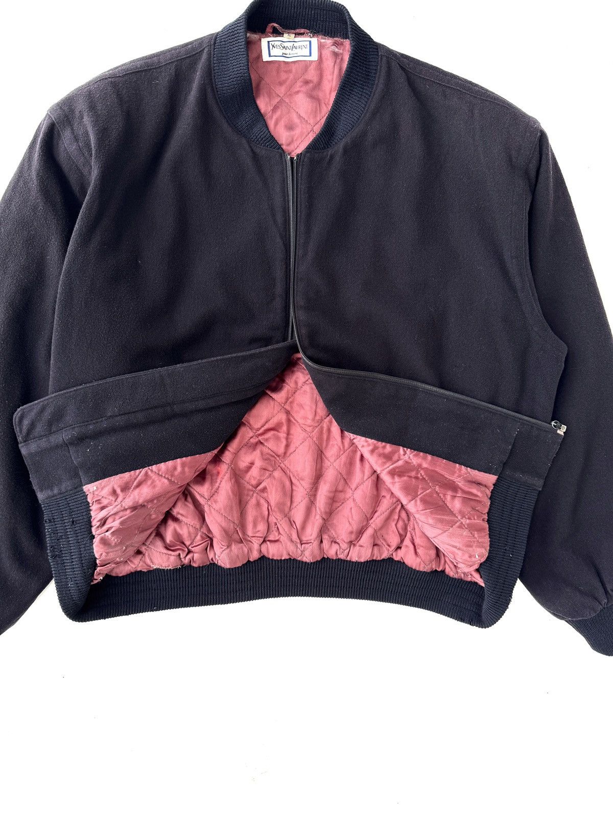 Yves Saint Laurent Vintage Yves Saint Laurent Wool Jacket Size US XL / EU 56 / 4 - 6 Thumbnail