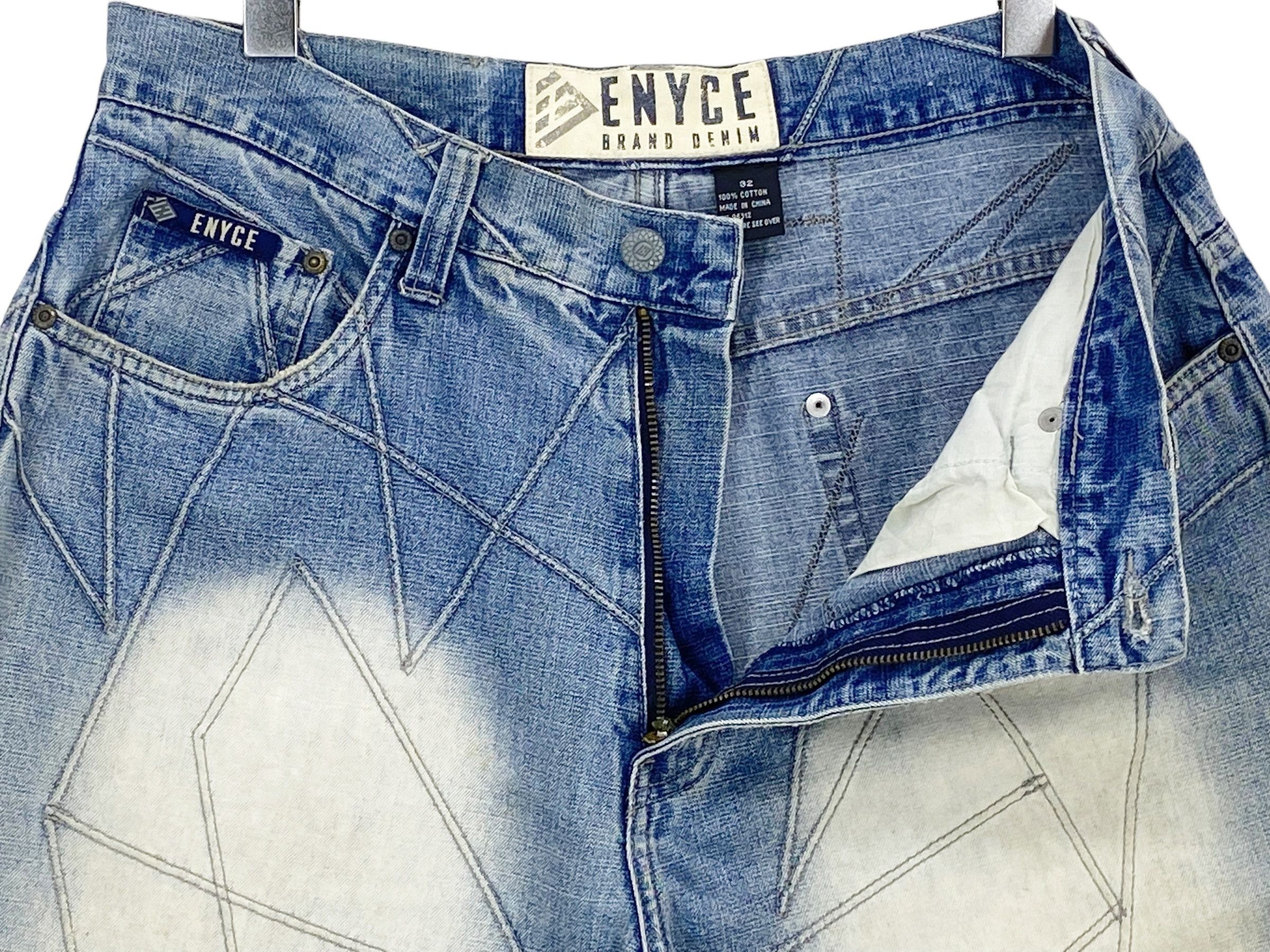 Enyce ENYCE Denim Baggy Distressed Jeans Pants Size US 32 / EU 48 - 7 Thumbnail