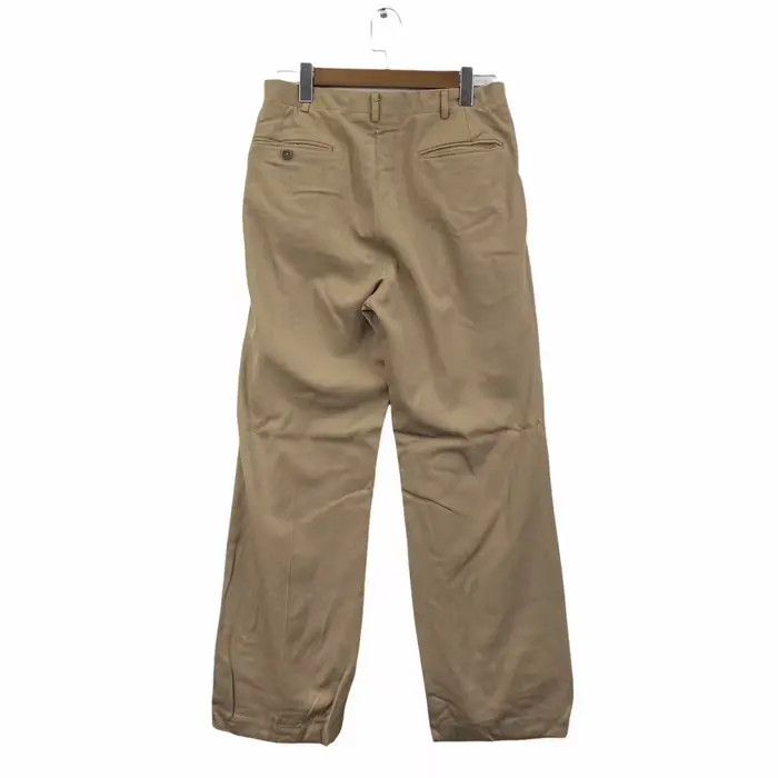 Polo Ralph Lauren Vtg POLO RALPH LAUREN Minimalist Brown Casual Pant Trouser Size US 32 / EU 48 - 4 Thumbnail