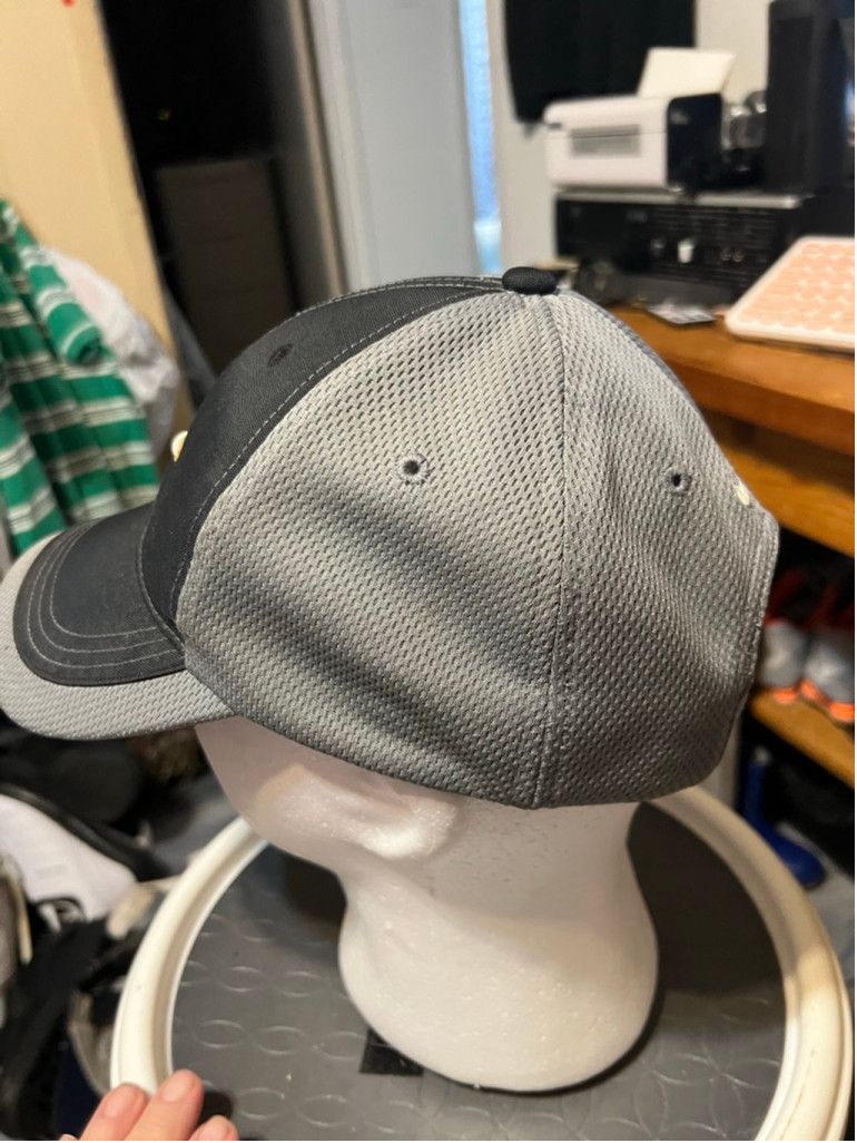 Nike Men's Nike Golf Black Grey One Size Fitted Hat Size ONE SIZE - 2 Thumbnail