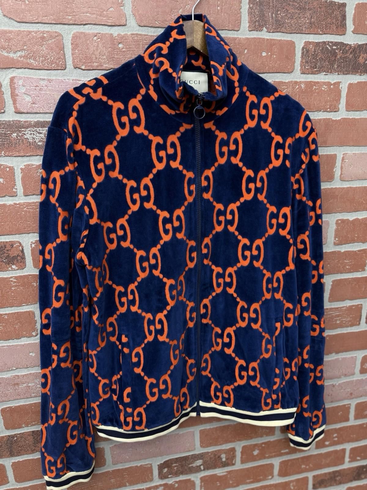 Gucci GUCCI GG Print Monogram Chenille Sweater Large $1850 Retail Size US L / EU 52-54 / 3 - 3 Thumbnail