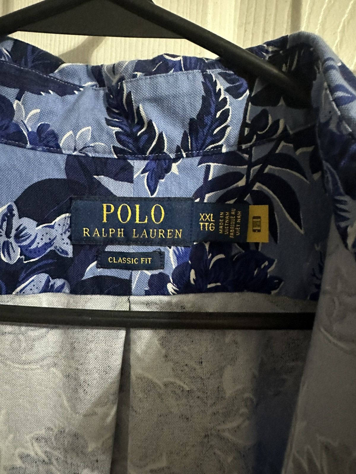 Polo Ralph Lauren Polo Ralph Lauren blue floral classic fit oxford shirt XXL Size US XXL / EU 58 / 5 - 5 Thumbnail