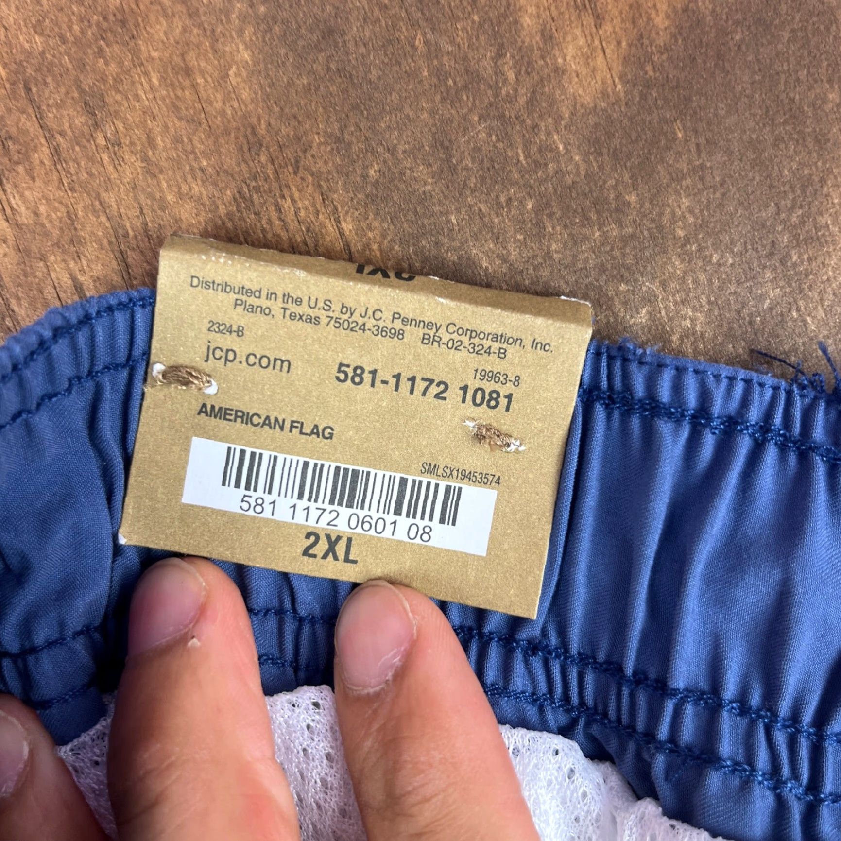 Vintage The Foundry Mens Shorts American Flag USA Patriotic Cargo Swim Board Trunks 2XL Size US 39 - 7 Thumbnail