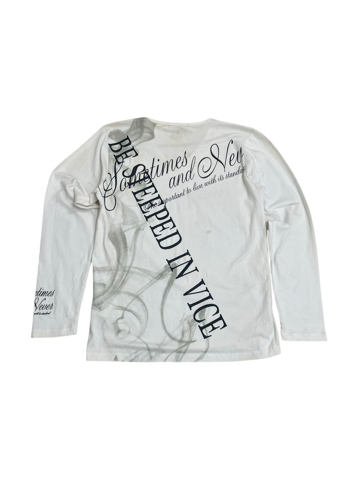 Japanese Brand Sorridiere Under World Abstract Y2K Smoke Some & Never Size US L / EU 52-54 / 3 - 2 Thumbnail