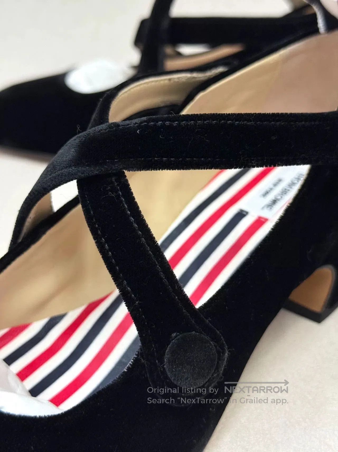 Thom Browne Thom Browne Velvet Mary Jane Shoes. Size US 4.5 / IT 34.5 - 5 Thumbnail