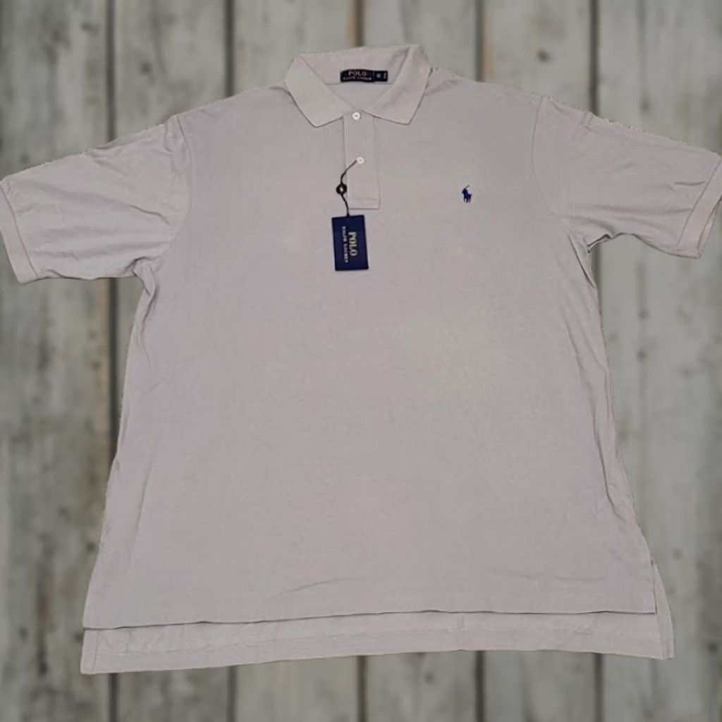 Polo Ralph Lauren Polo Ralph Lauren Polo Heather Gray XL Tall Classic Fit Performance Polo Mens Size US XL / EU 56 / 4 - 1 Thumbnail