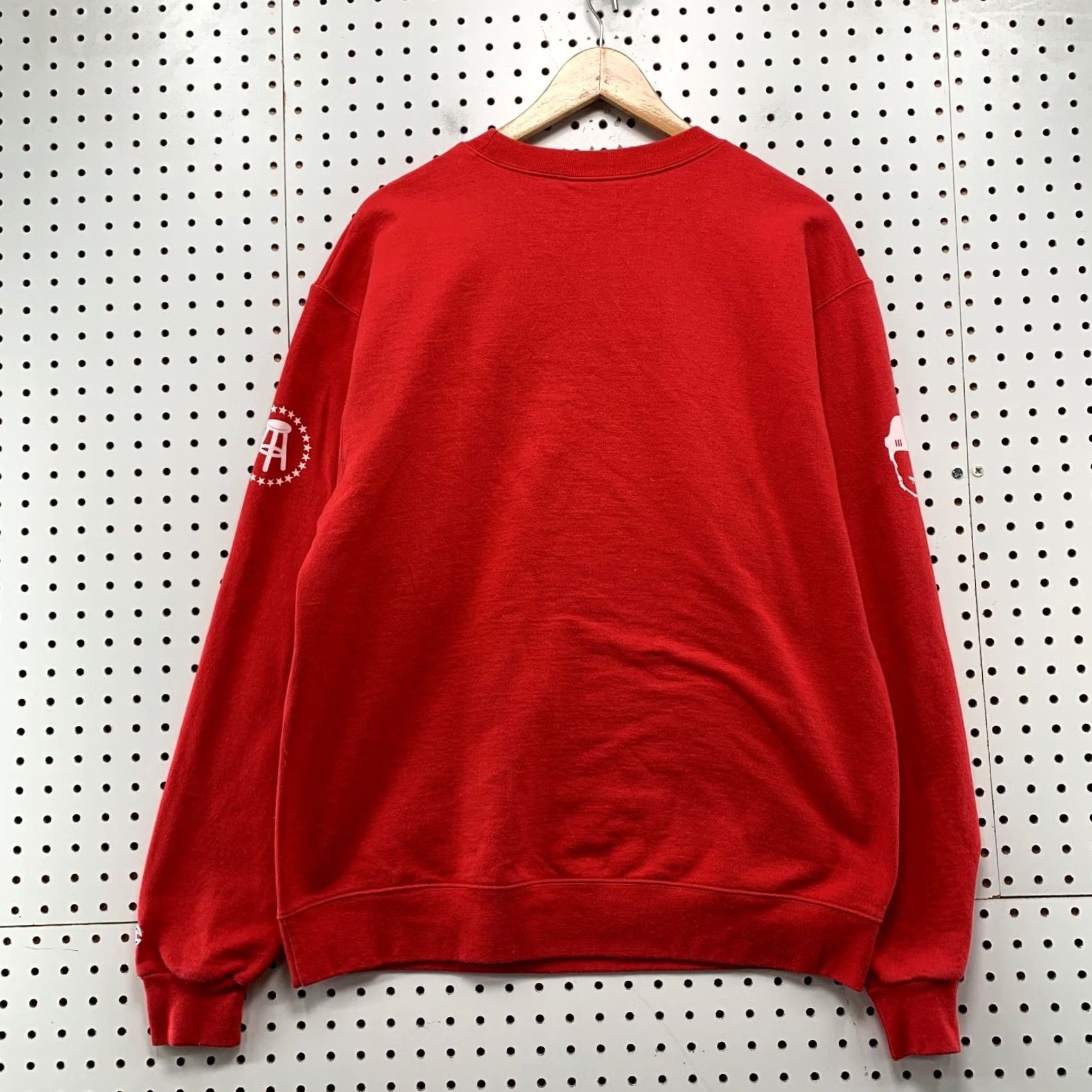 Champion Champion Barstool Sweatshirt Mens Large Red Hockey Logo Fleece Pullover Size US L / EU 52-54 / 3 - 2 Thumbnail