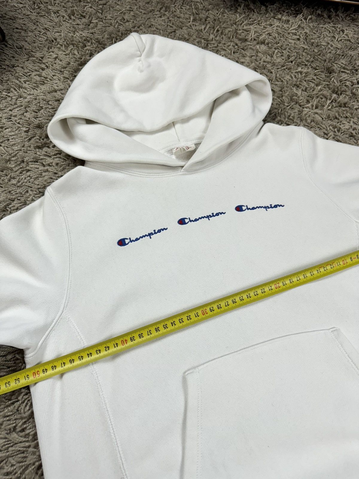 Champion × Vintage Vintage hoodie Champion original sportswear casual item Size US M / EU 48-50 / 2 - 4 Thumbnail