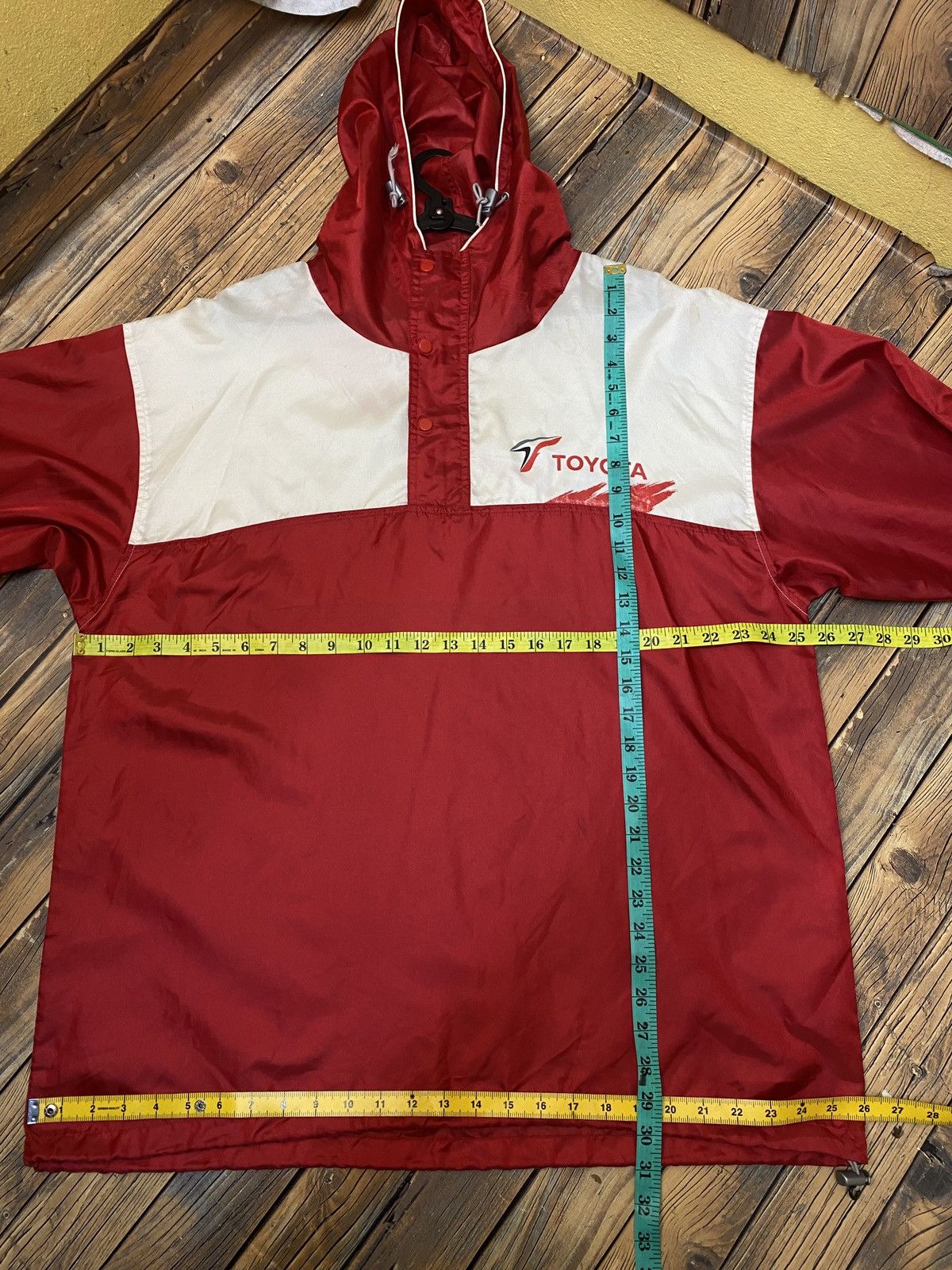 Japanese Brand × Vintage Vintage toyota windbreaker jacket Size US L / EU 52-54 / 3 - 10 Thumbnail