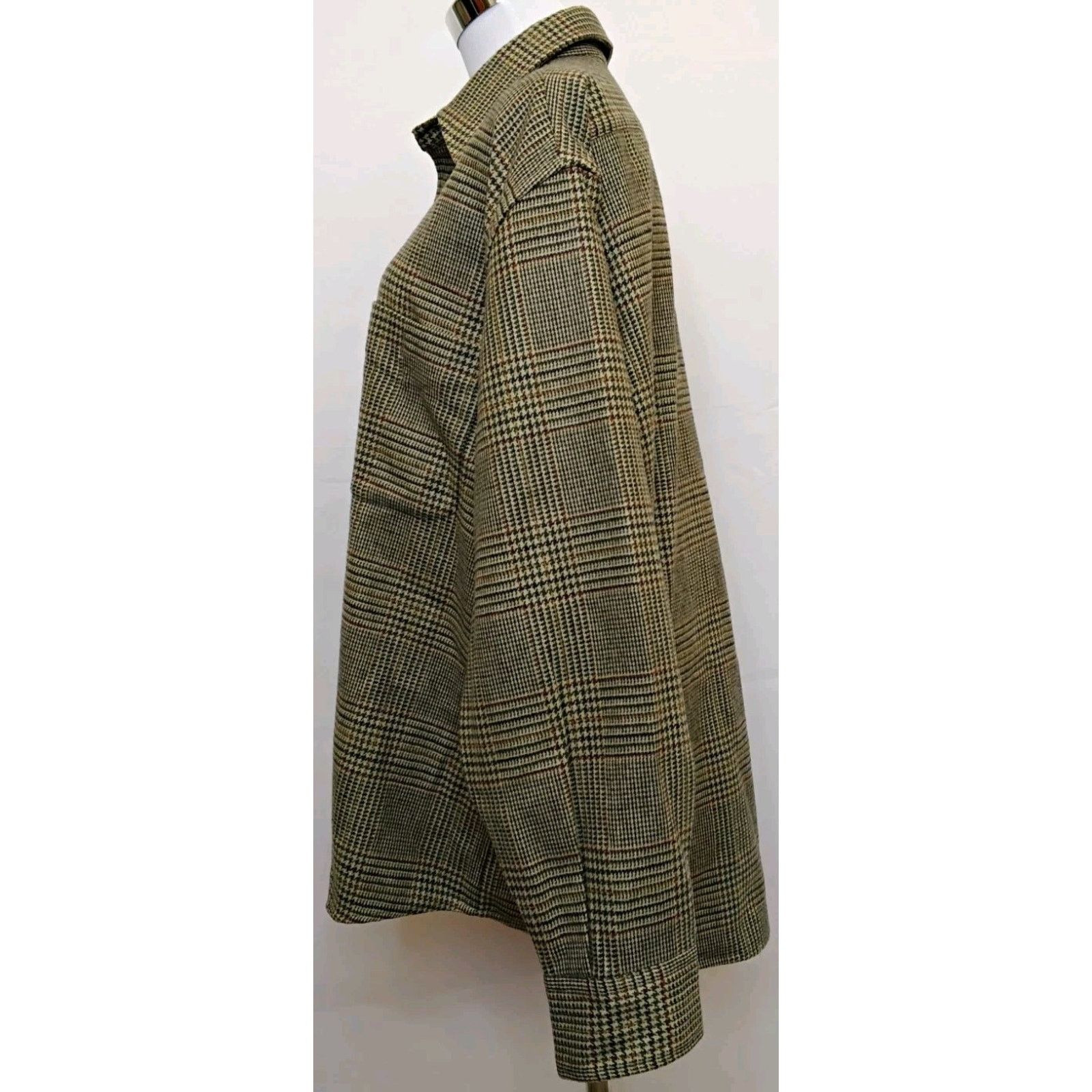 Other The J. Peterman Co. Lambswool Button Up Shirt Women L Brown Size L / US 10 / IT 46 - 4 Thumbnail
