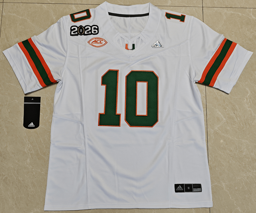 Other Men's Miami Hurricanes #10 Malachi Toney Jersey Size US M / EU 48-50 / 2 - 2 Thumbnail