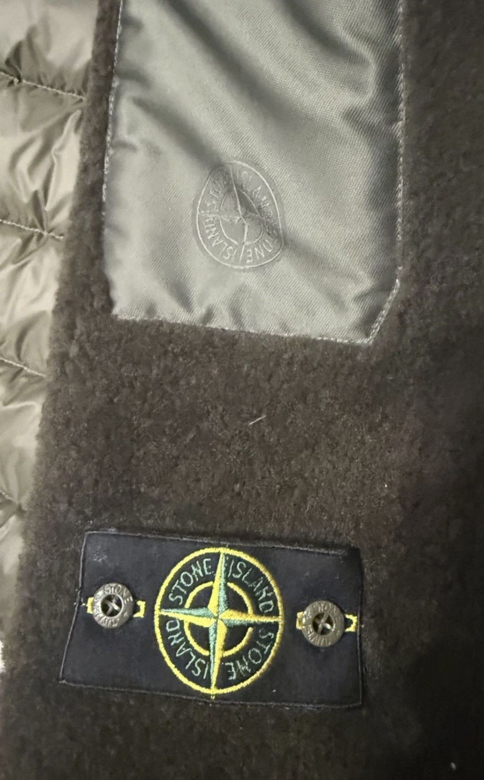 Stone Island NWT $2375 stone island jacket Hibrid Ovis Aries / Down Size US XXL / EU 58 / 5 - 17 Thumbnail
