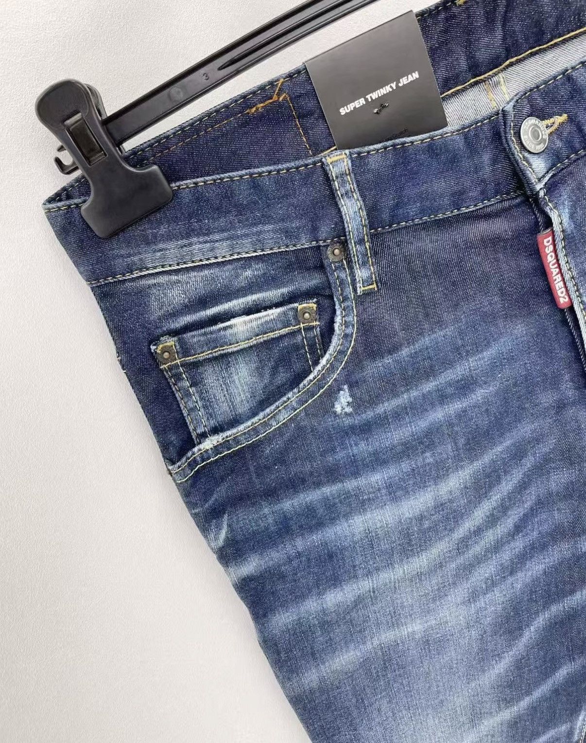Dsquared2 DSQUARED2 (D2) Stretch Washed Slim Jeans J30 Size US 28 / EU 44 - 3 Thumbnail