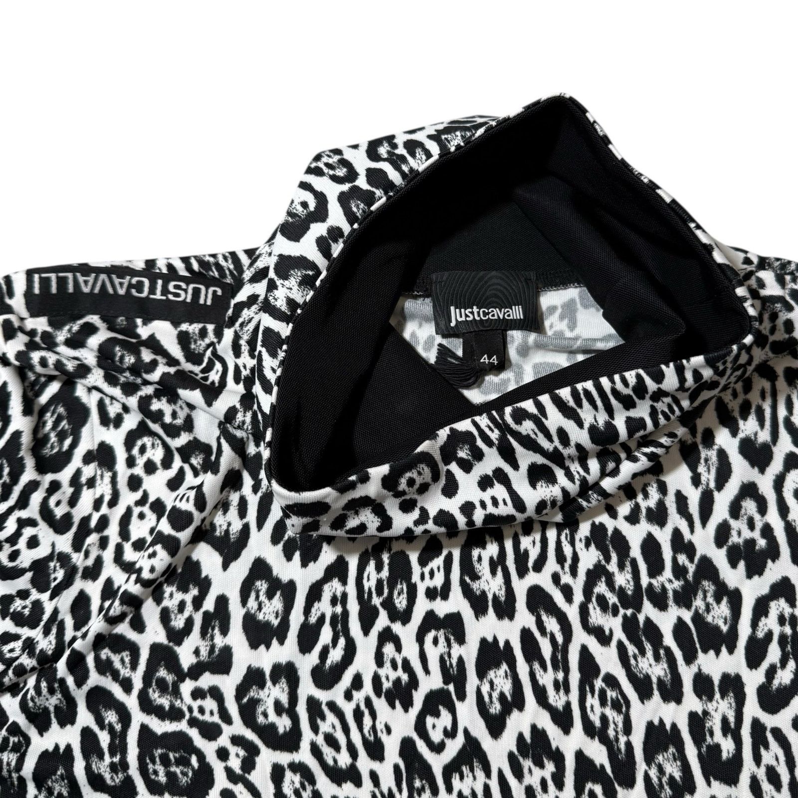 Just Cavalli Just Cavalli Leopard Print Top Funnel Neck IT 44 US Large Size M / US 6-8 / IT 42-44 - 6 Thumbnail