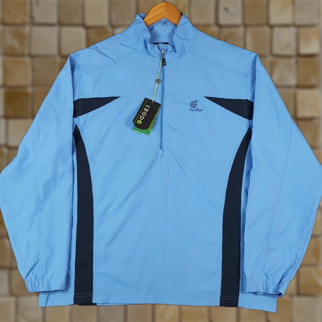 Izod VINTAGE IZOD Breathable 1/2 Zip Golf Windbreaker Men's XL Polyester Shirt Preppy Jacket Size US XL / EU 56 / 4 - 1 Thumbnail