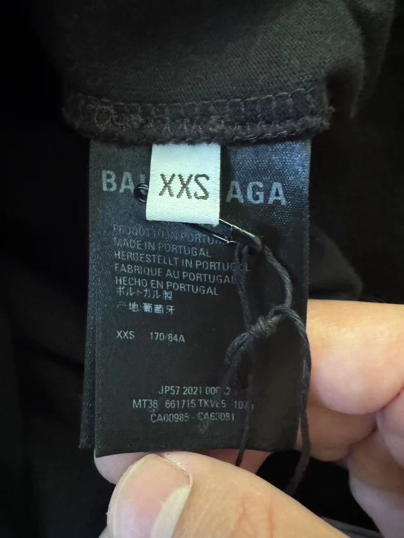 Balenciaga Balenciaga Short sleeves with waterfall fringe Size US XXS / EU 40 - 4 Thumbnail
