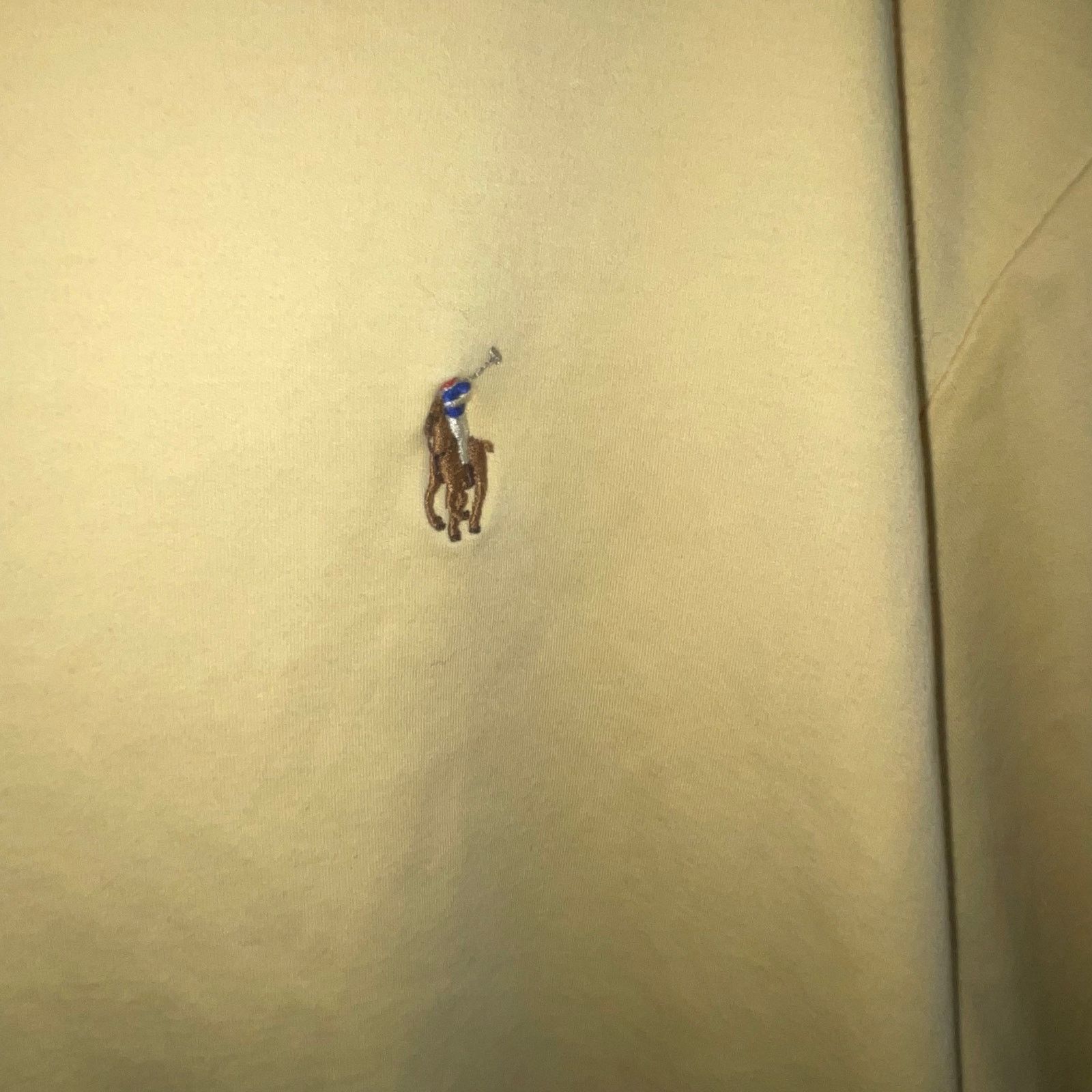 Ralph Lauren Polo Ralph Lauren Butter Yellow Soft Pima Polo Shirt Men 2XB Size US XXL / EU 58 / 5 - 2 Thumbnail