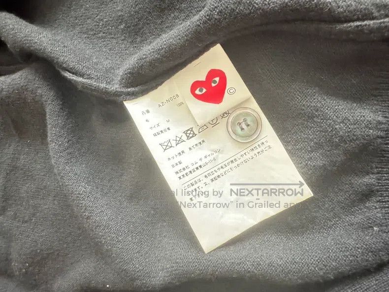 Comme des Garcons Comme Des Garcons Grey cardigan Size M / US 6-8 / IT 42-44 - 1 Thumbnail