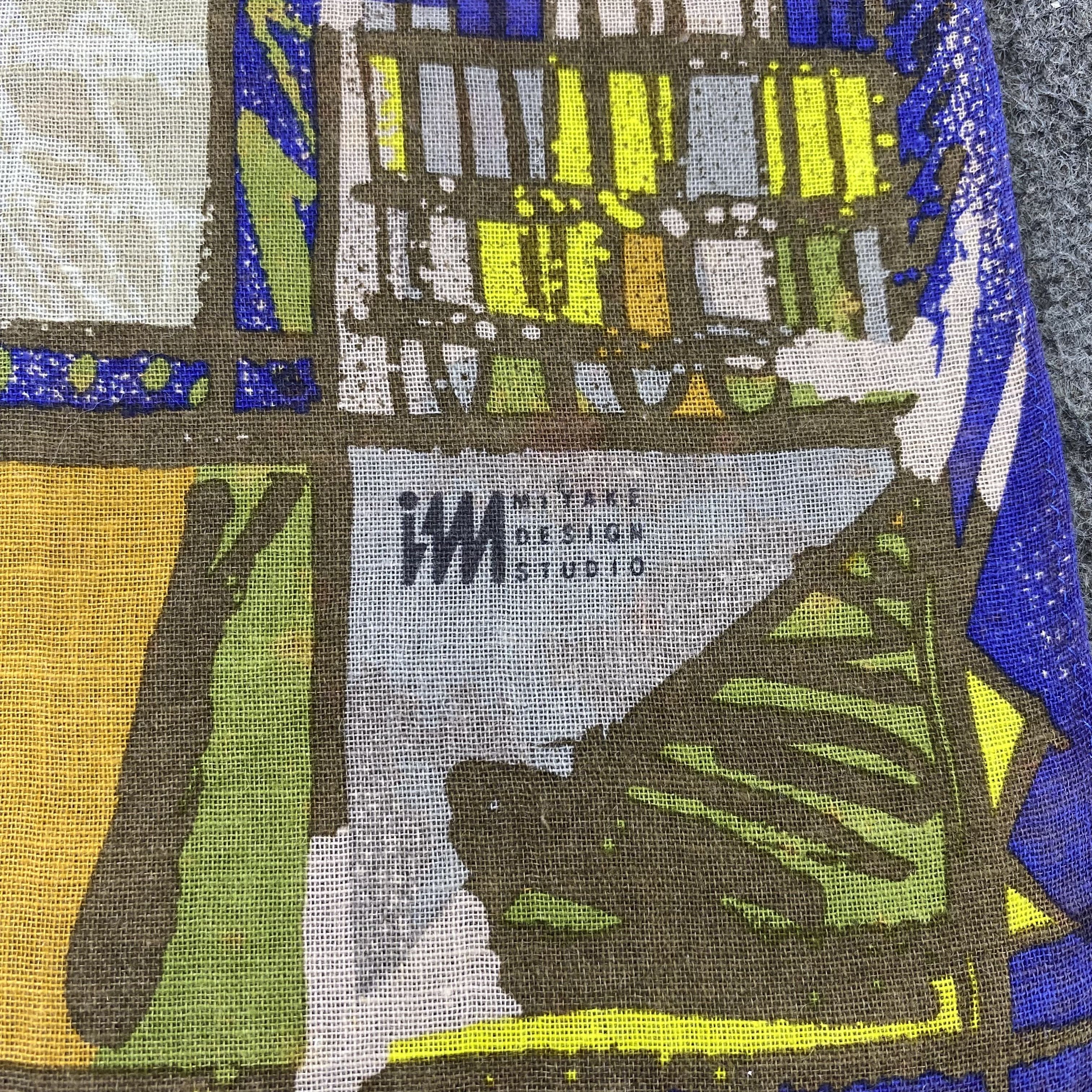 Issey Miyake × Japanese Brand Issey Miyake Handkerchief / Bandana / Neckerchief-B736 Size ONE SIZE - 5 Thumbnail