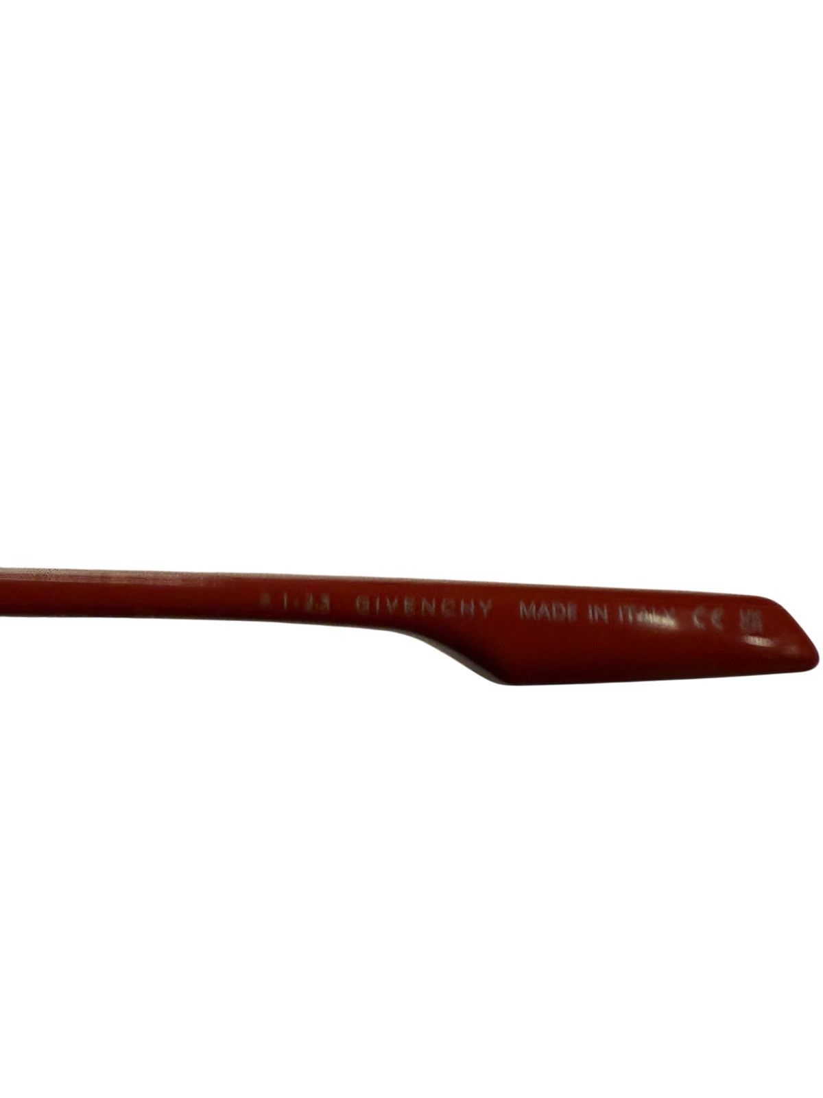 Givenchy Givenchy Giv Cut Sunglasses in Red Size ONE SIZE - 3 Thumbnail