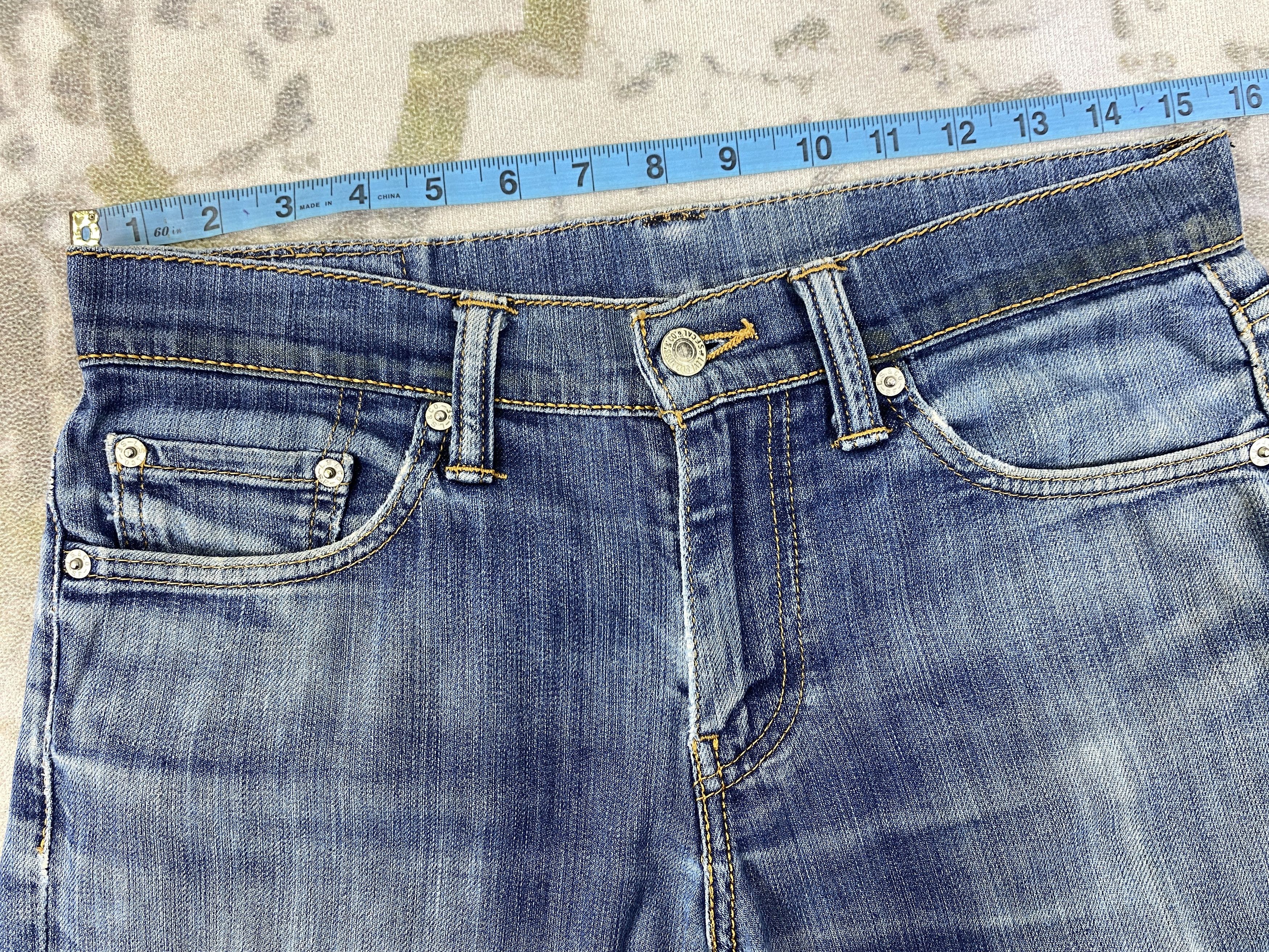Levi's Vintage Levi's 511 Distressed Denim 31x31 JN064 Size US 31 - 5 Thumbnail