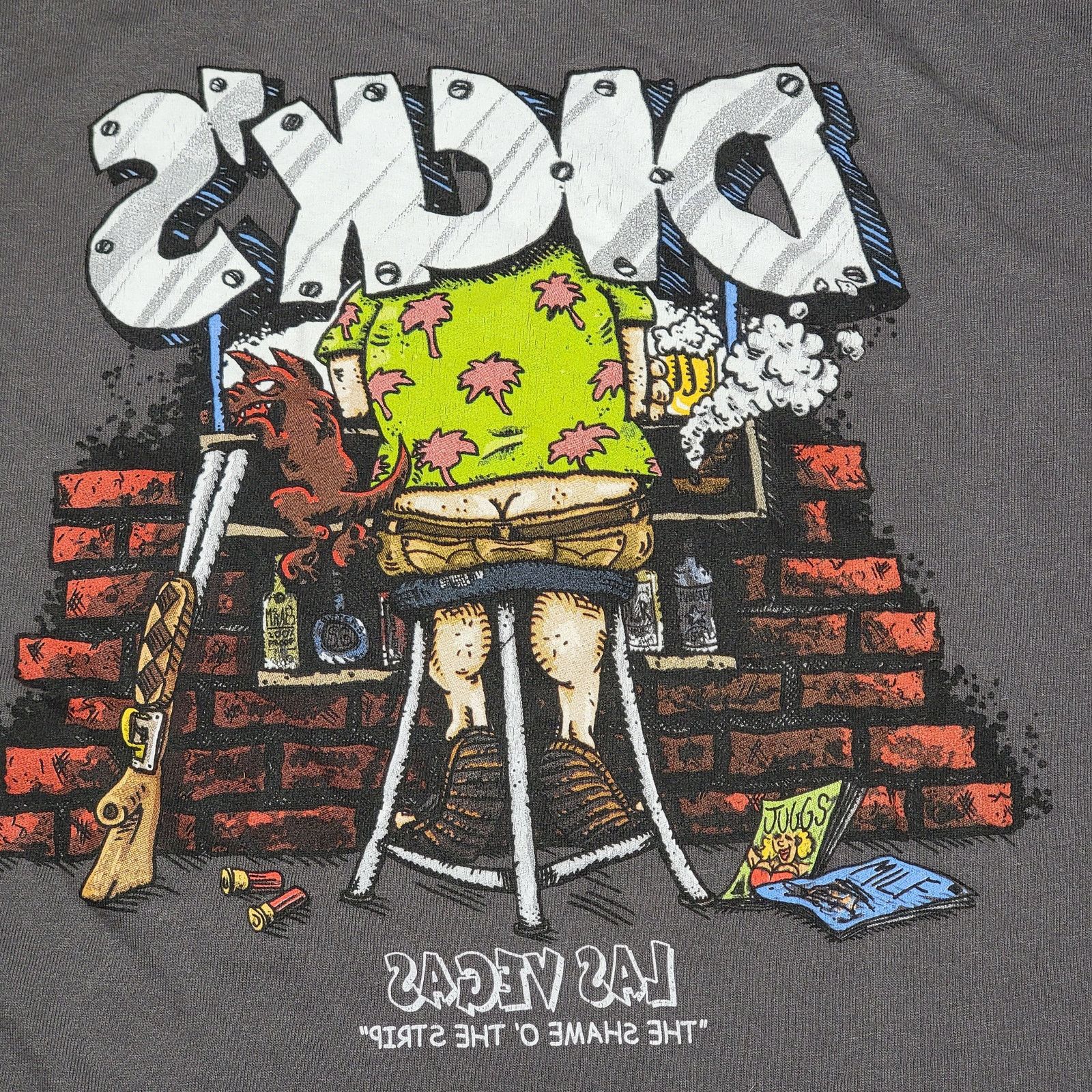 Gildan Dick's Last Resort Las Vegas Unisex Tee (Gildan) -Size Large Size US L / EU 52-54 / 3 - 4 Thumbnail