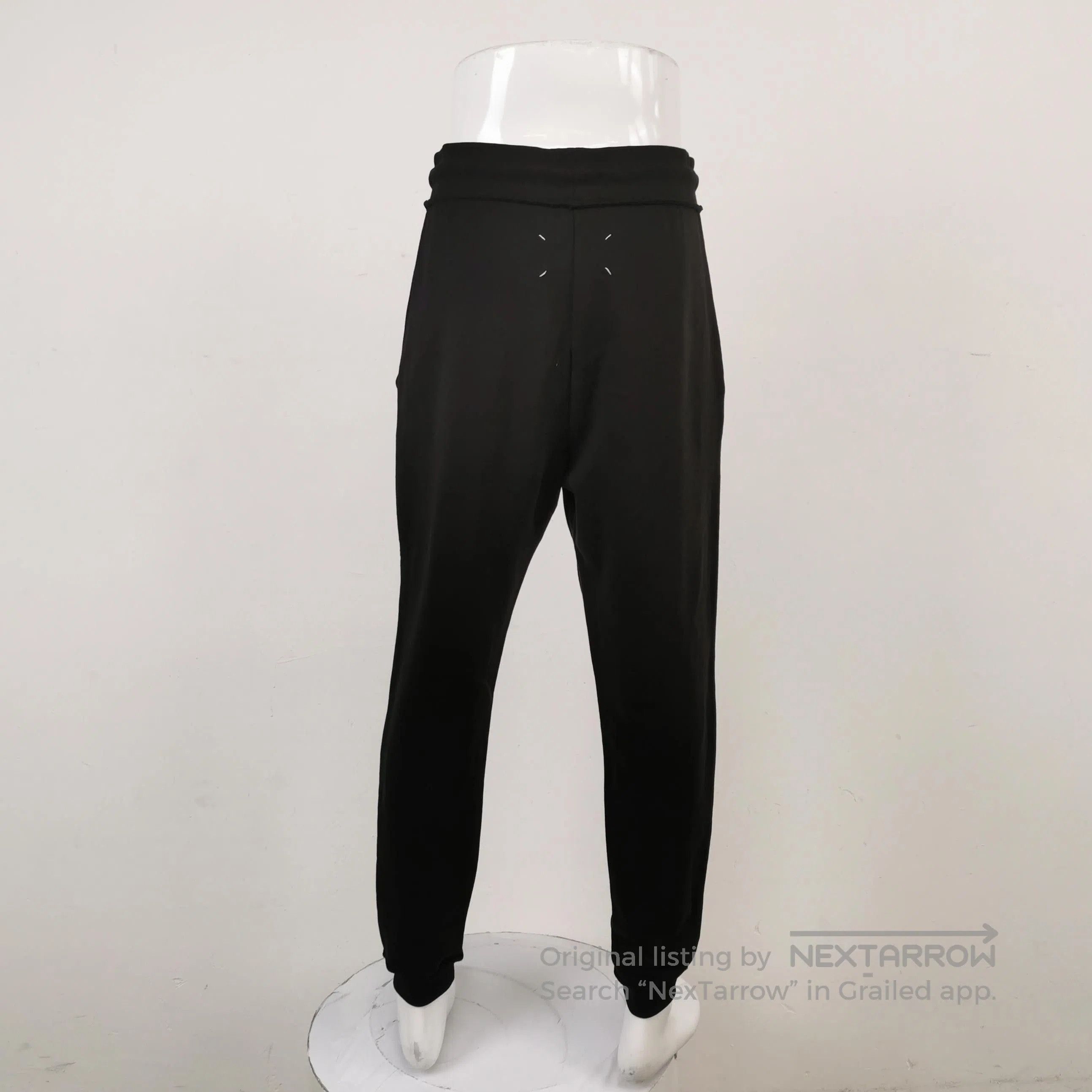 Maison Margiela Maison Margiela Cotton Letter Print Drawstring Pants. Size US 44 / EU 60 - 1 Thumbnail