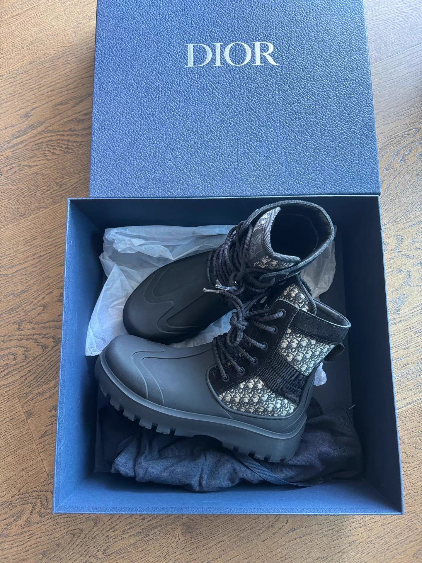 Dior Dior Monogram Military Boots K6 Size US 9 / IT 39 - 2 Thumbnail