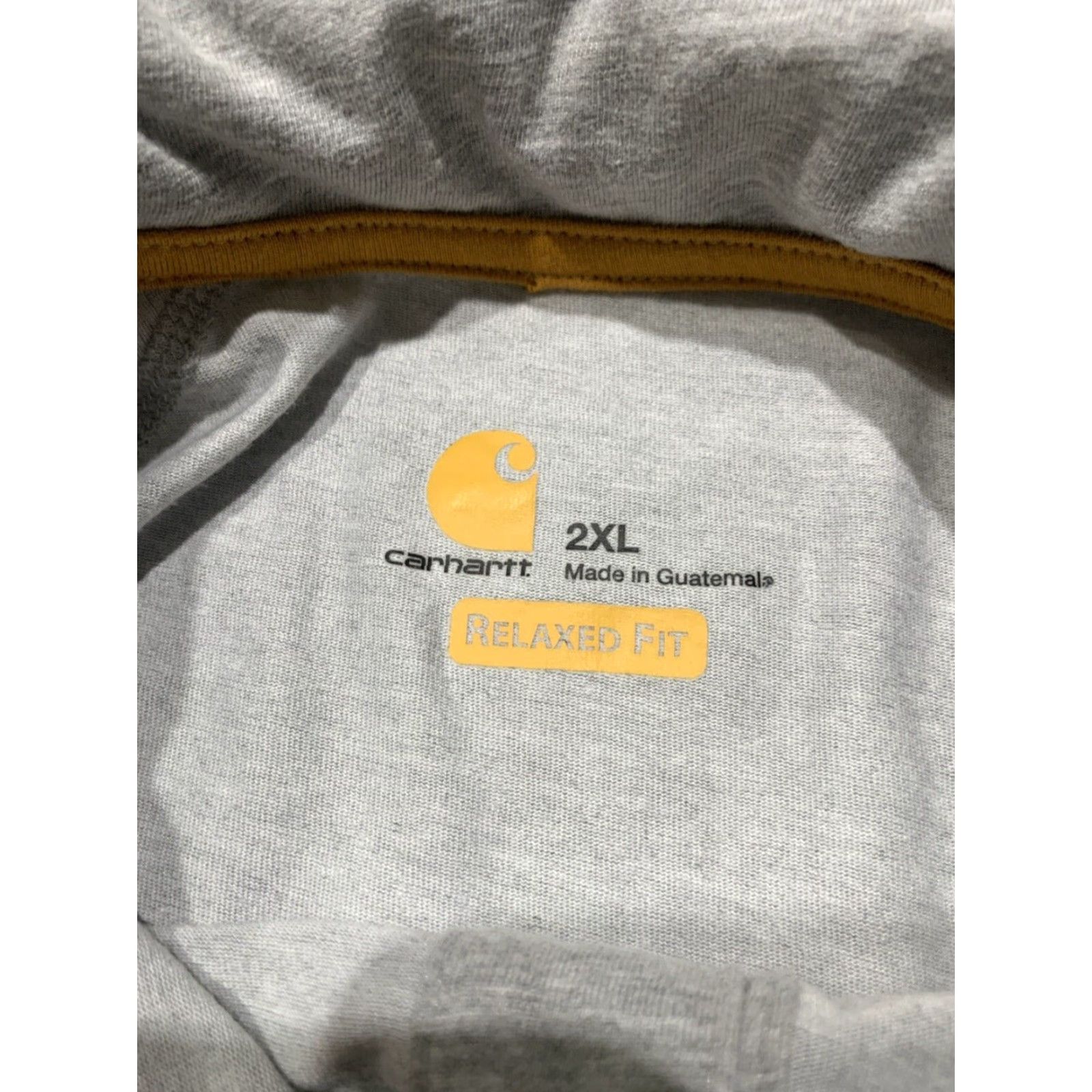 Carhartt Carhartt Mens Polo Shirt 2XL Short Sleeve Gray Relaxed Fit Casual Knit All Seasons Size US XXL / EU 58 / 5 - 6 Thumbnail