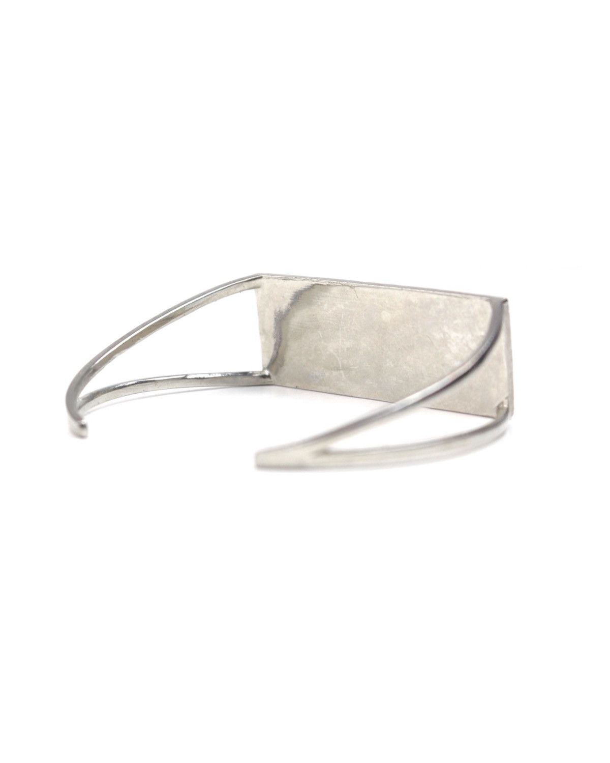 Hysteric Glamour 2000S JAPANESE MADE MOTHER OF PEARL WAVE INLAY CUFF BRACELET Size ONE SIZE - 4 Thumbnail