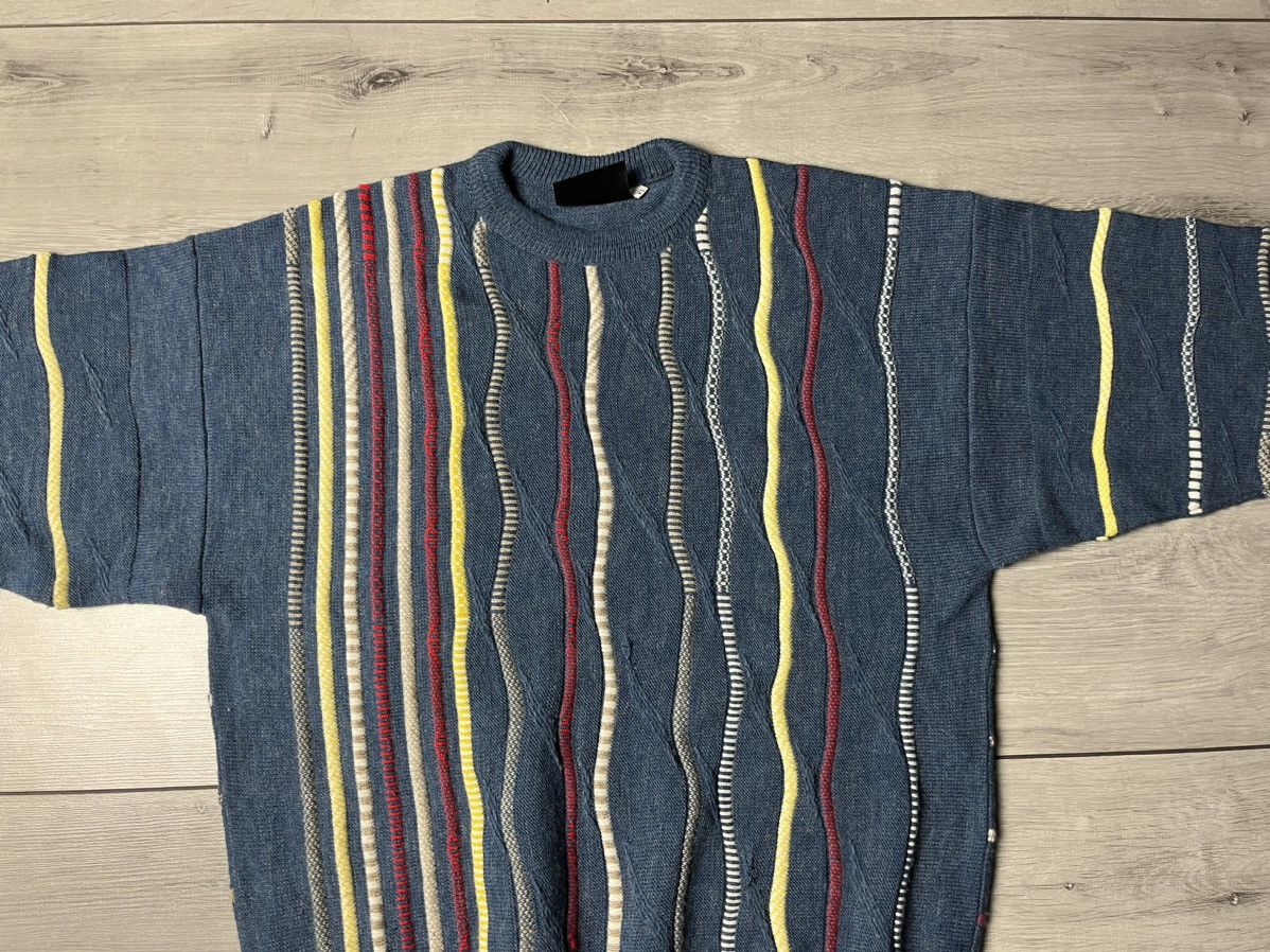 Man Made In Australia Vintage Emilio coogi style sweater 90s size XLarge Size US XL / EU 56 / 4 - 3 Thumbnail