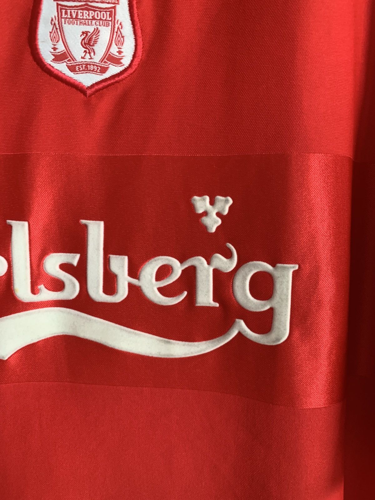 Reebok Liverpool 2001 Home Football Shirt Reebok Vintage Jersey XXL Size US XXL / EU 58 / 5 - 5 Thumbnail