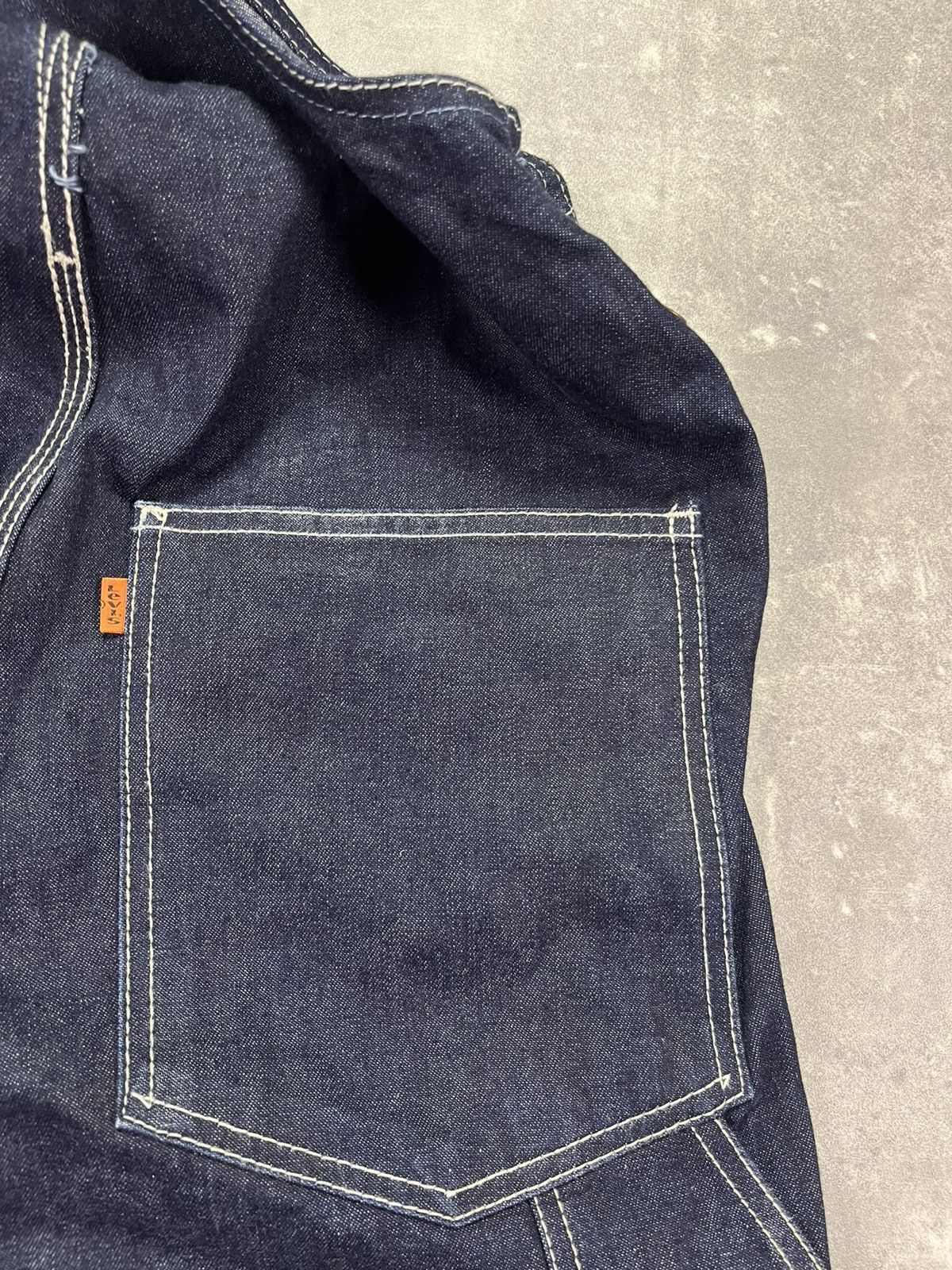 Levi's 1997 Levi’s Orange Tab Indigo Overalls XS S 30 Vintage Size US 30 / EU 46 - 9 Thumbnail