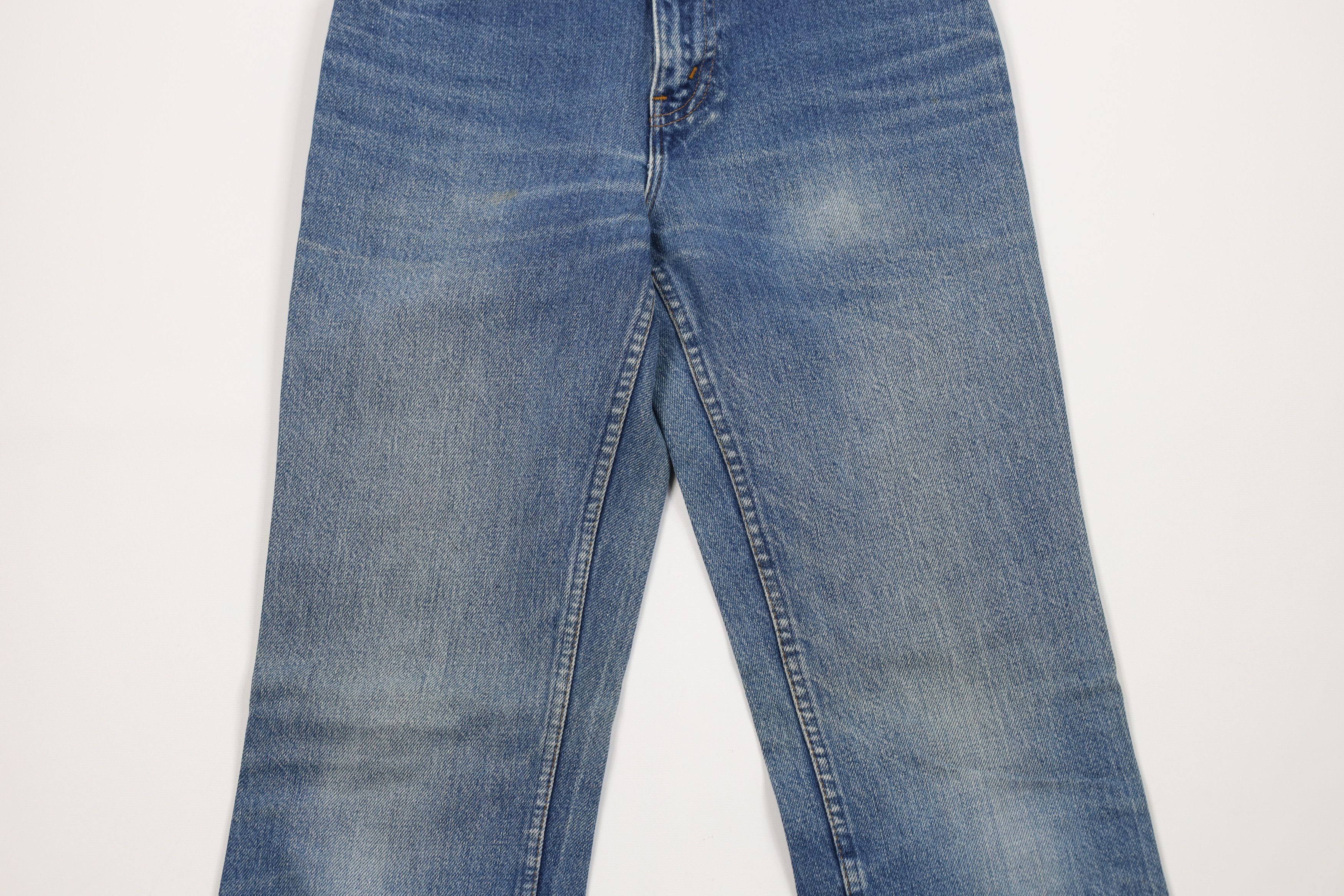 Vintage Vintage 70s Streetwear Western Flared Denim Jeans Blue USA Size US 29 - 3 Thumbnail