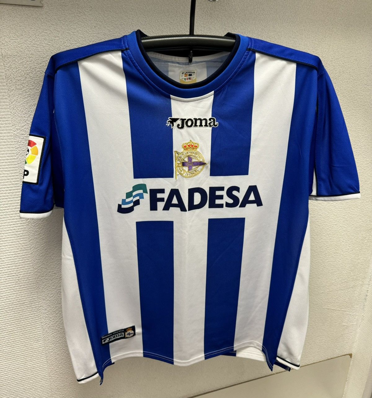 Joma Deportivo La Coruna Makaay 7 Joma vintage soccer jersey Xl Size US XL / EU 56 / 4 - 1 Thumbnail
