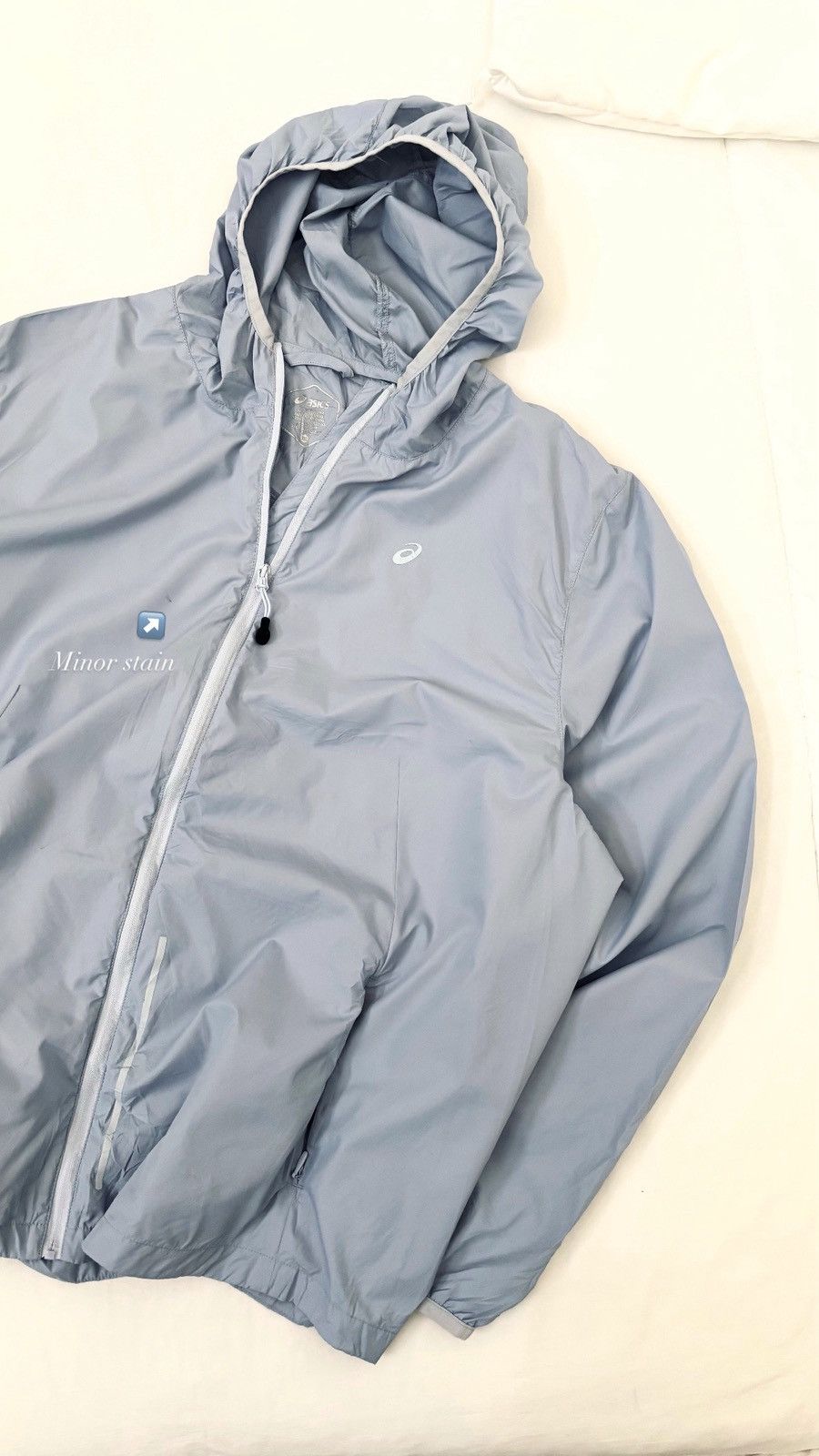Asics Asics Women's Packable Windbreaker Size XXL / US 16-18 / IT 52-54 - 4 Thumbnail