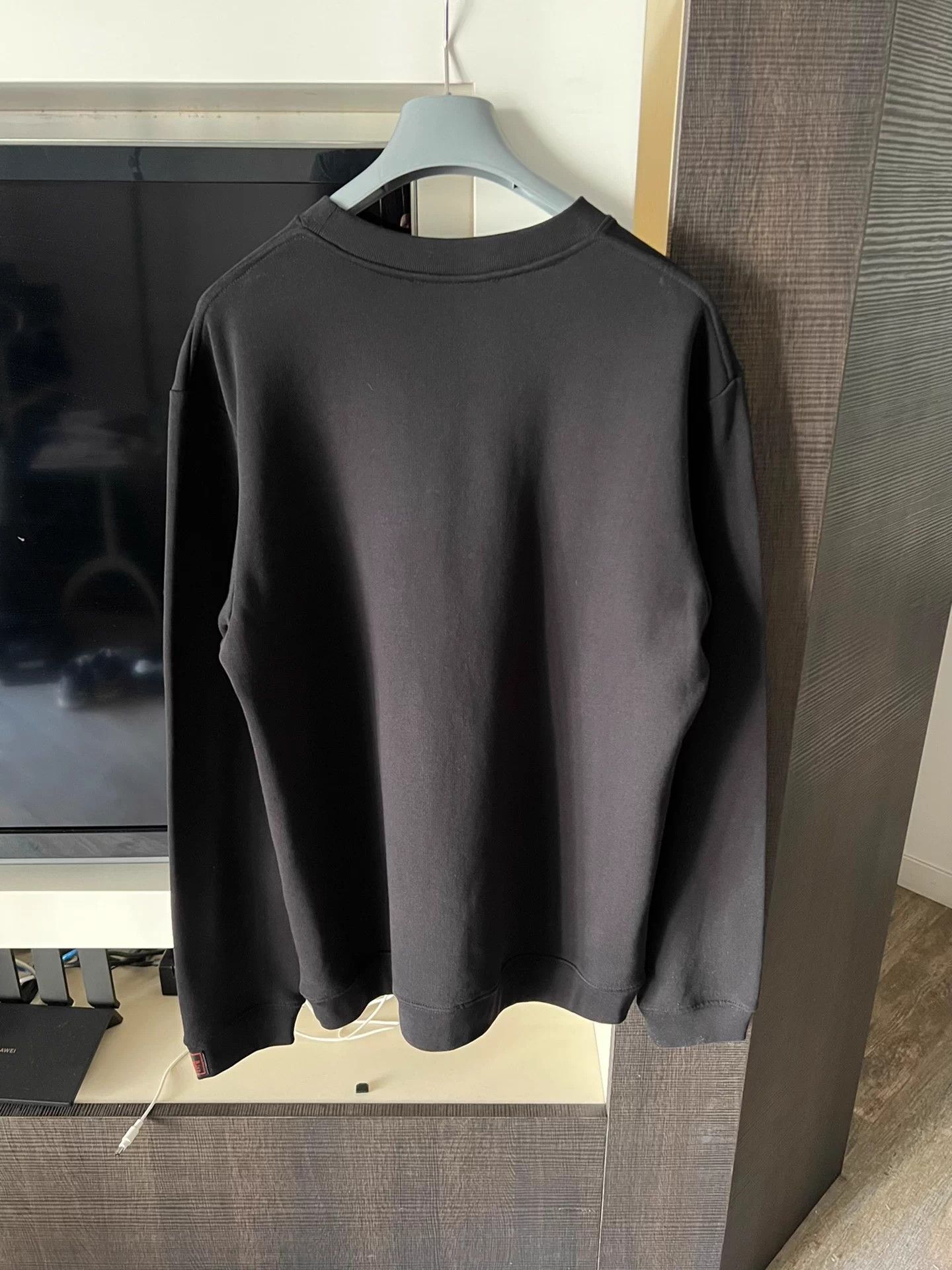 Raf Simons Raf Simons 22FW Logo Crewneck Sweater Black M Size US M / EU 48-50 / 2 - 5 Thumbnail