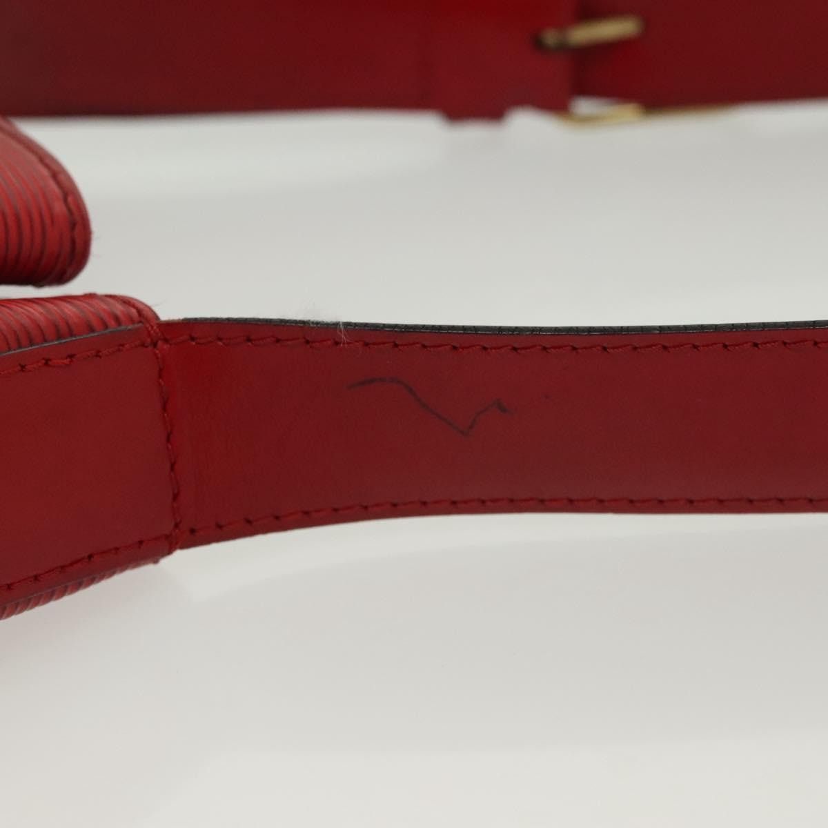 Louis Vuitton LOUIS VUITTON Epi Sac Depaule PM Shoulder Bag Red M80207 Size ONE SIZE - 9 Thumbnail