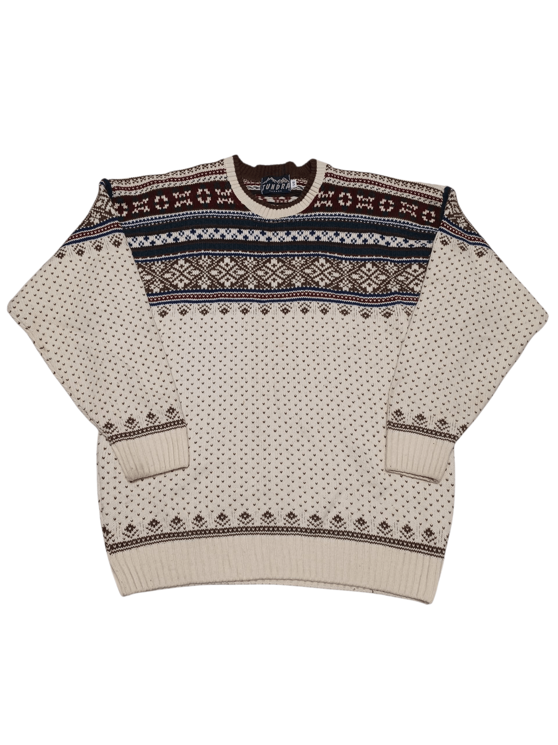Tundra Canada TUNDRA CANADA VINTAGE MADE IN CANADA WOOL SWEATER Size US L / EU 52-54 / 3 - 1 Thumbnail