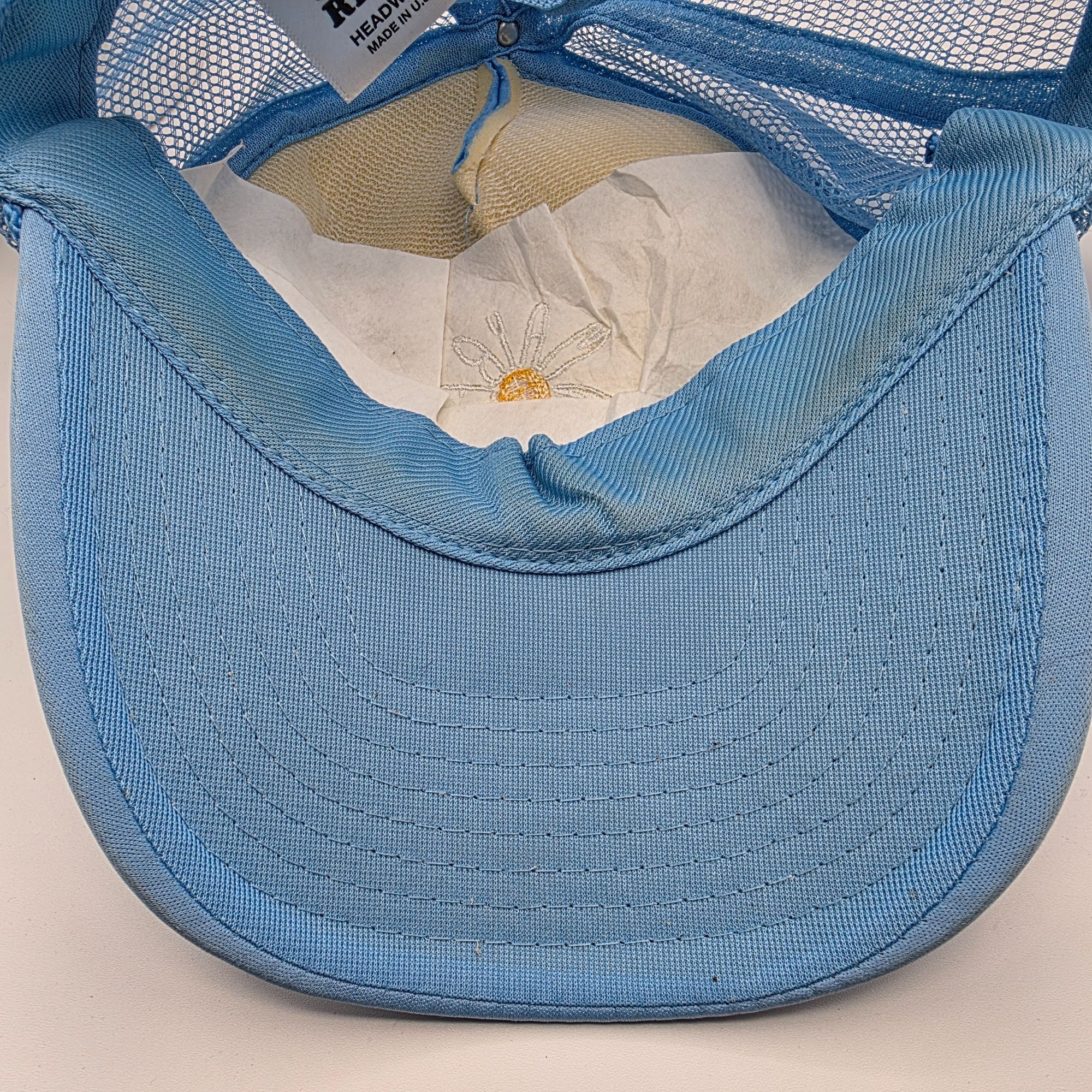 Other Maybe Tomorrow Womens Blue Floral Trucker Hat Casual Outdoor Size ONE SIZE - 8 Thumbnail