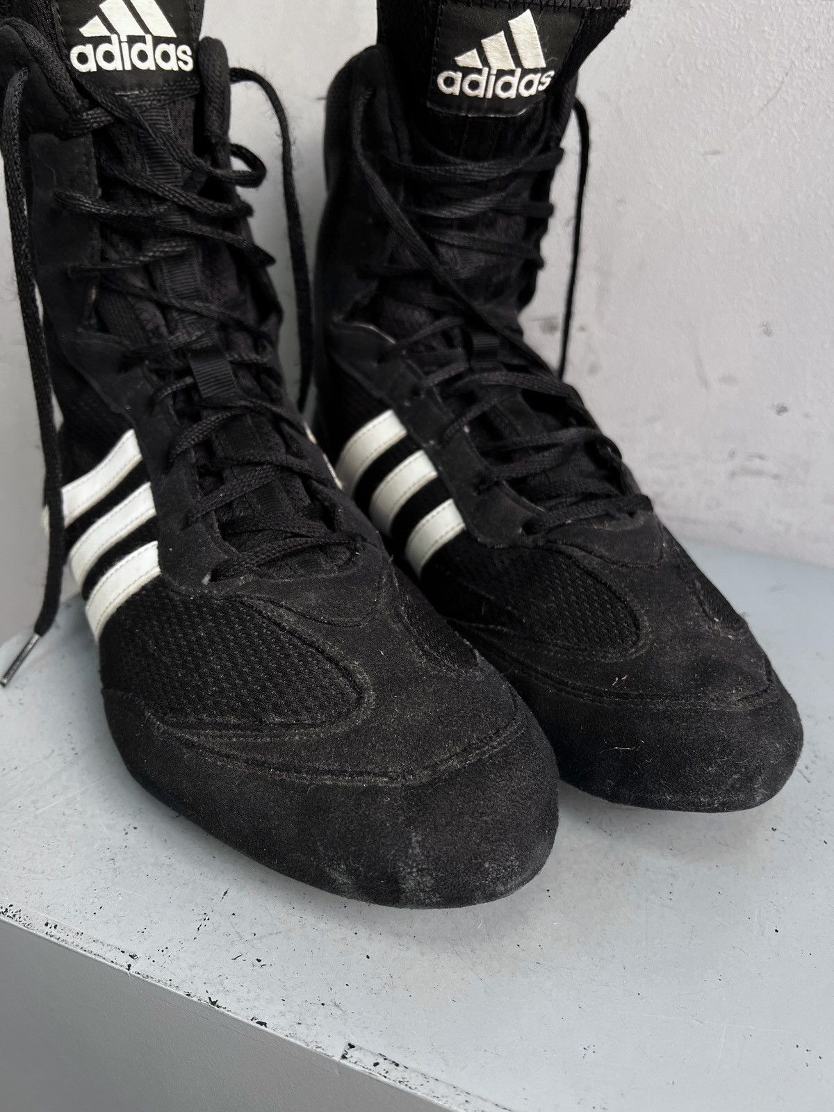 Adidas Adidas Y-3 moto boxing style fashion shoes sneakers Size US 10.5 / EU 43-44 - 12 Thumbnail