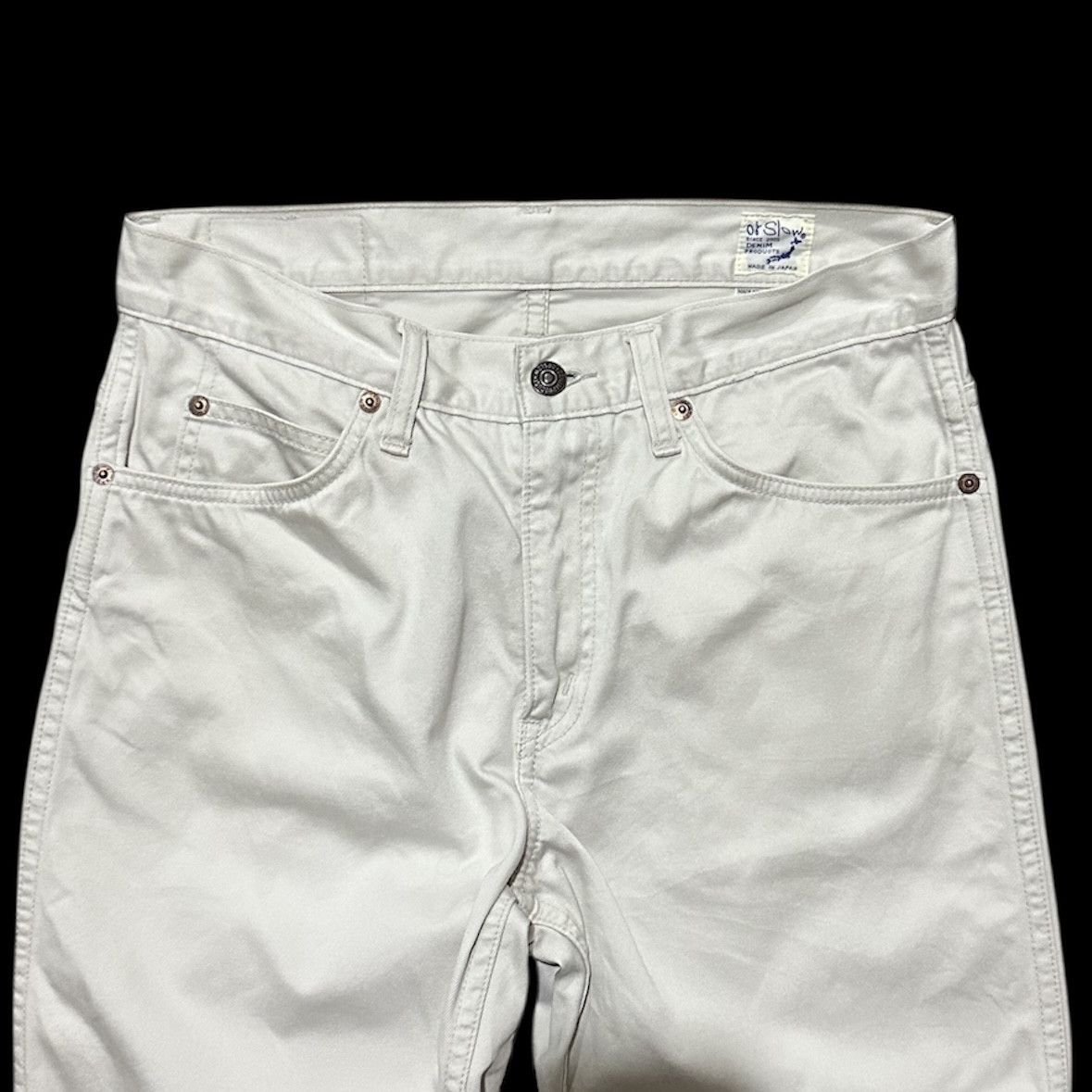 Orslow Grailed🔥Orslow Denim Light Cream Colour Jeans Size US 30 / EU 46 - 3 Thumbnail