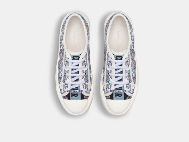 Dior o1w1db10126 KCK385 Platform Low-Top Sneakers in Multicolor Size US 6 / IT 36 - 3 Thumbnail