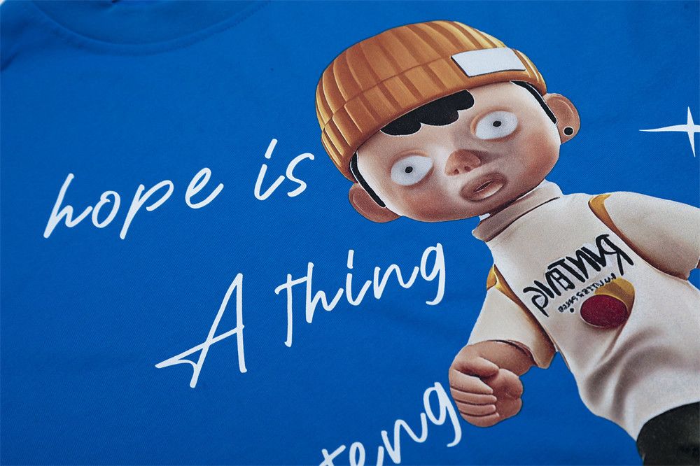Japanese Brand × Vintage Funny cartoon anime print short-sleeved T-shirt Size US M / EU 48-50 / 2 - 5 Thumbnail